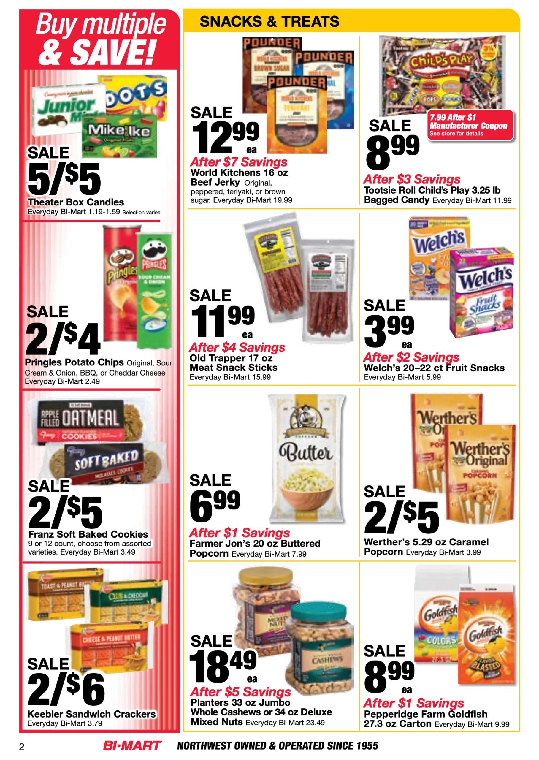 Bi-Mart Weekly Ad July 27 - August 17, 2026