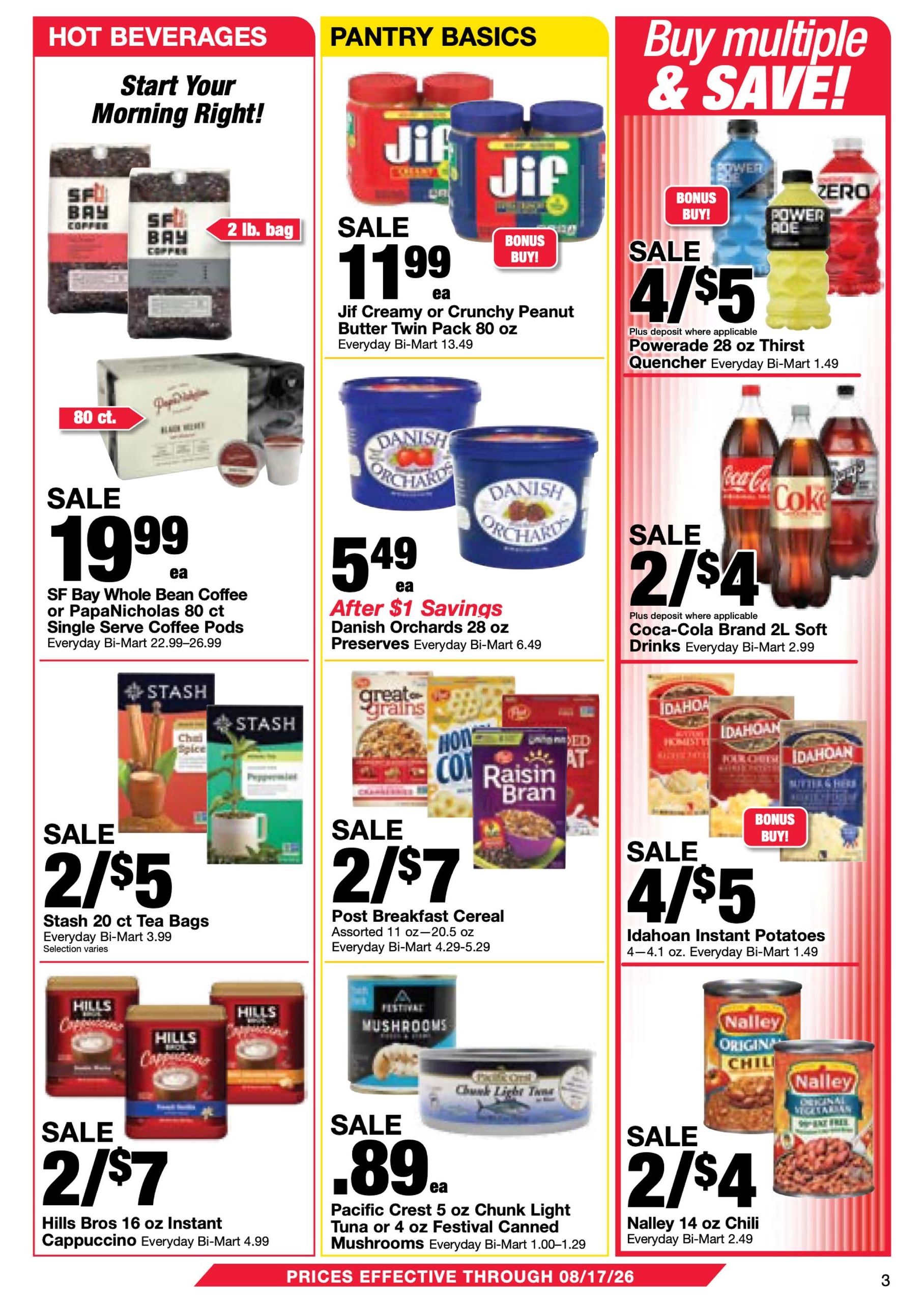 Bi-Mart Weekly Ad July 27 - August 17, 2026