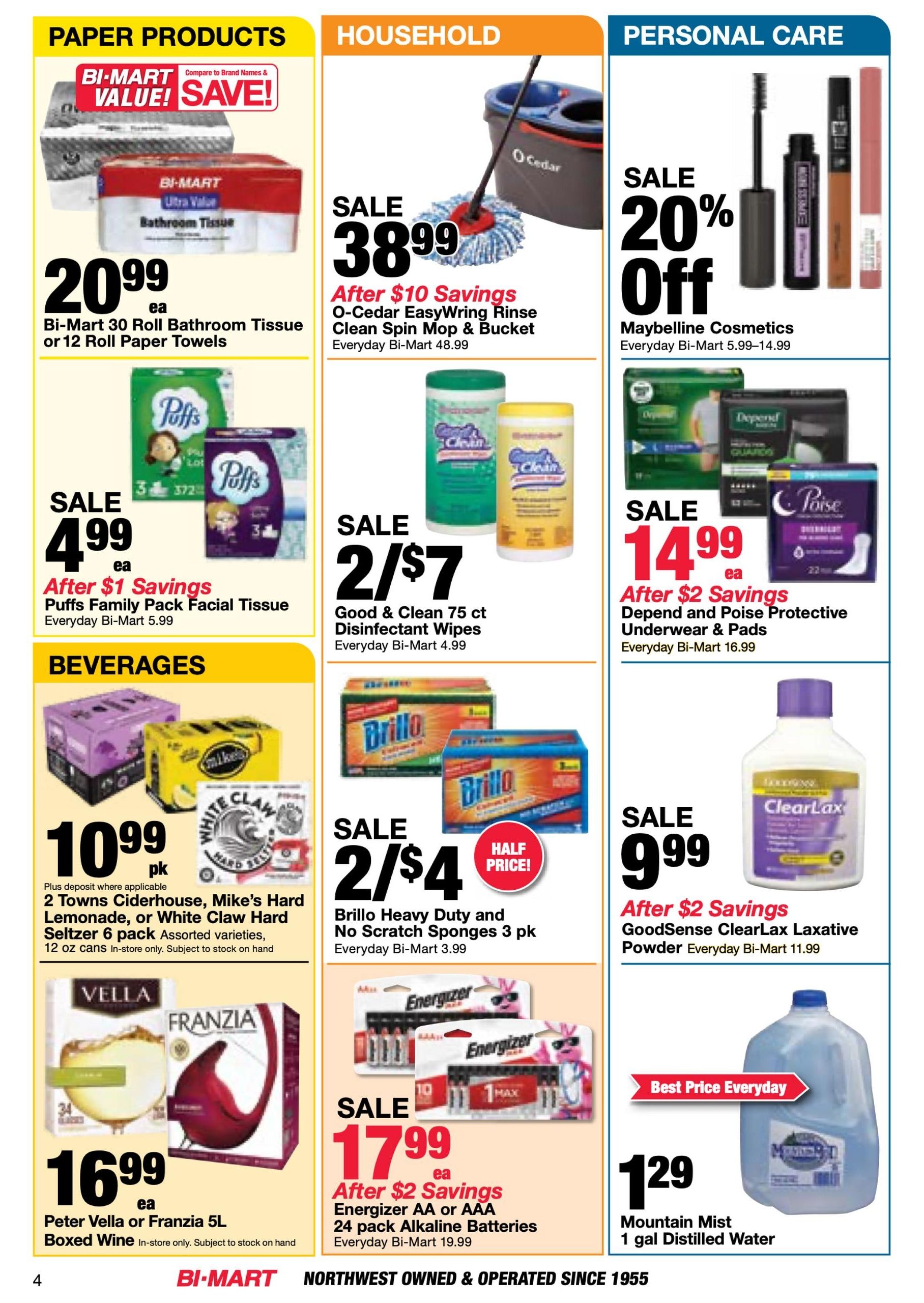 Bi-Mart Weekly Ad July 27 - August 17, 2026