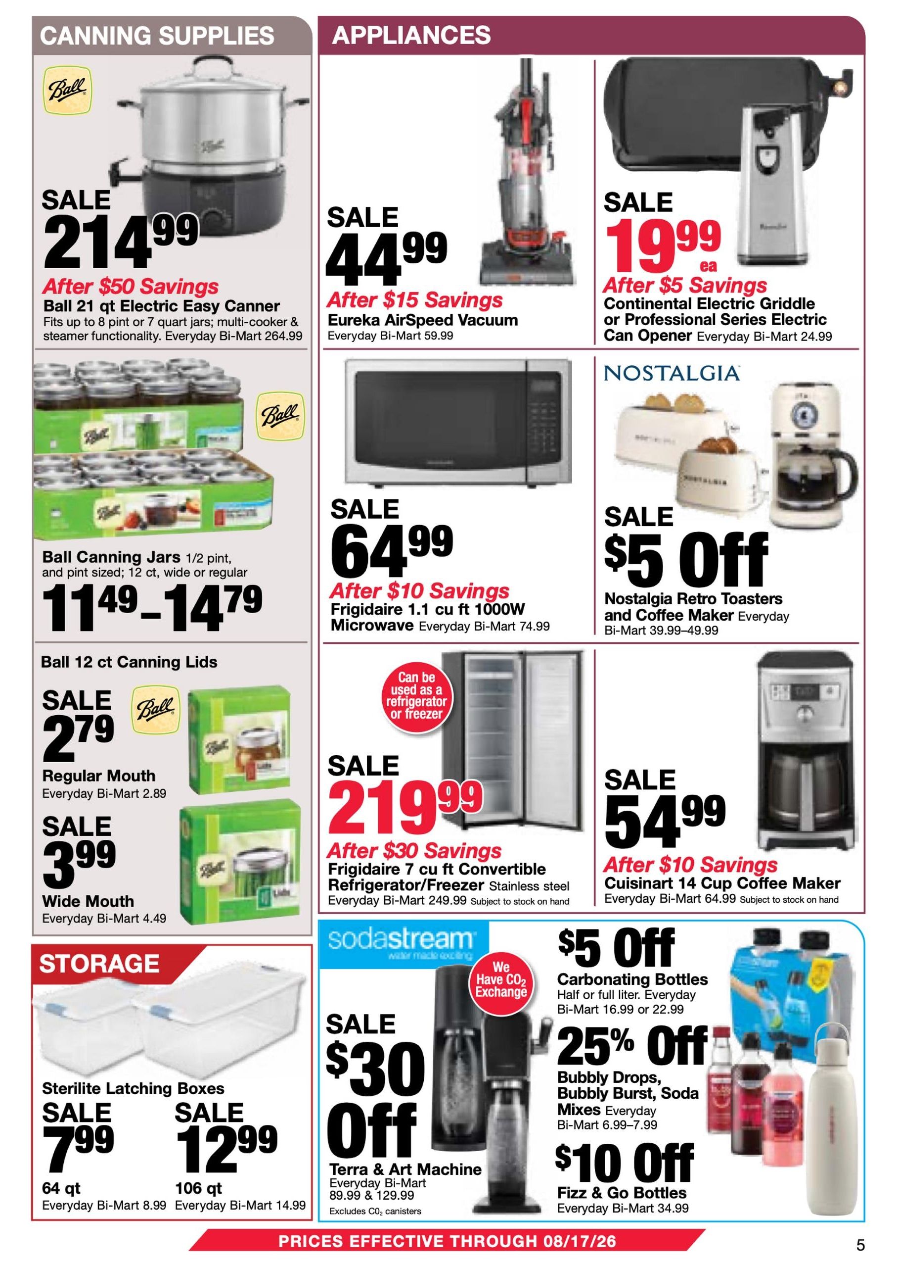 Bi-Mart Weekly Ad July 27 - August 17, 2026