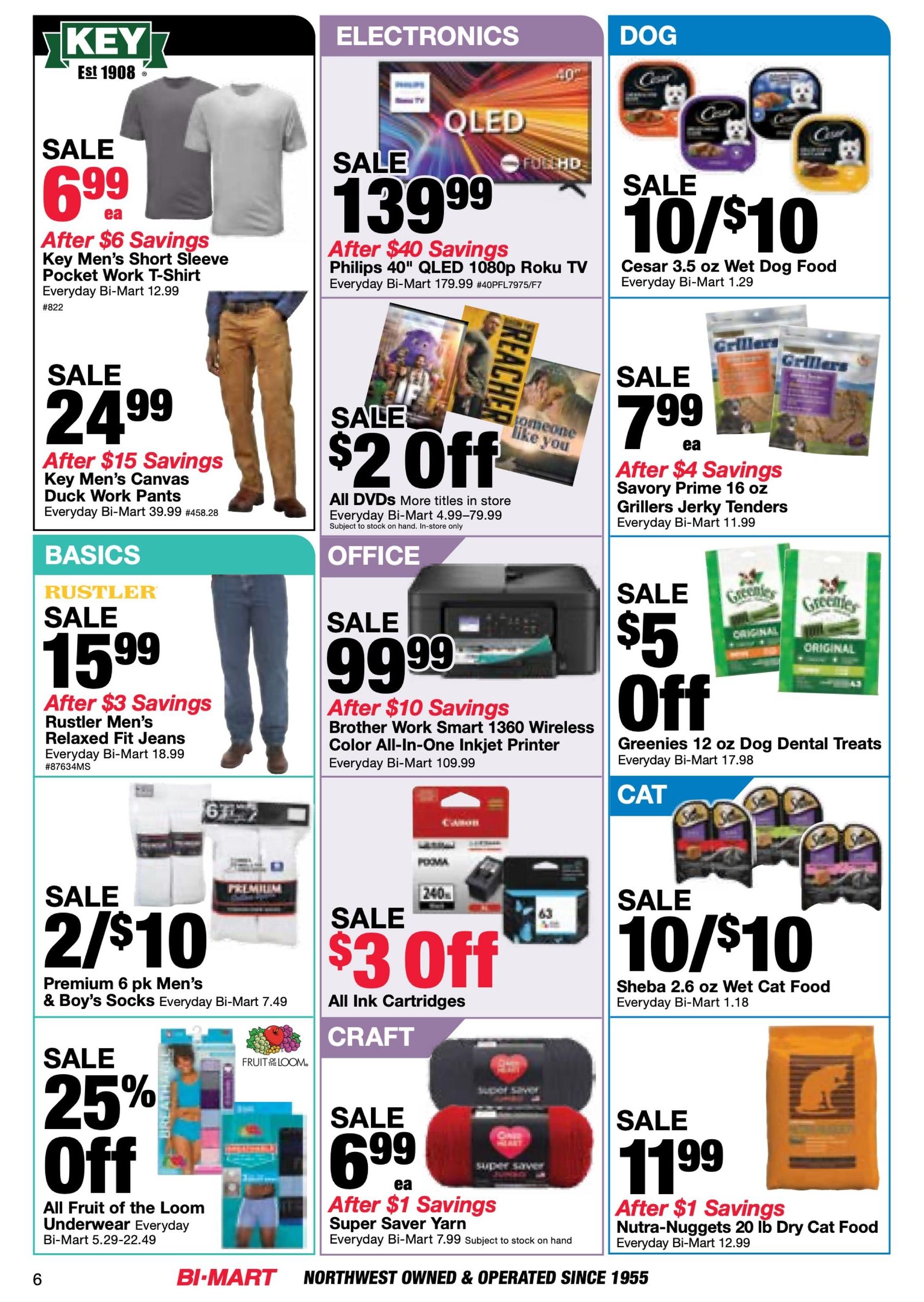 Bi-Mart Weekly Ad July 27 - August 17, 2026