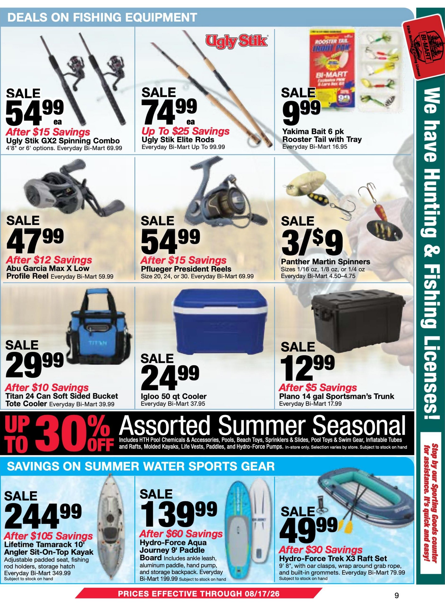 Bi-Mart Weekly Ad July 27 - August 17, 2026