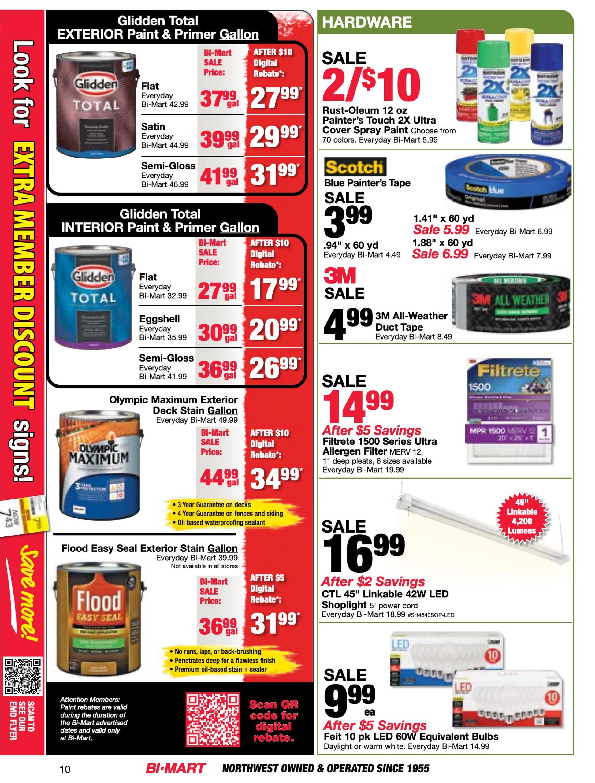 Bi-Mart Weekly Ad July 27 - August 17, 2026