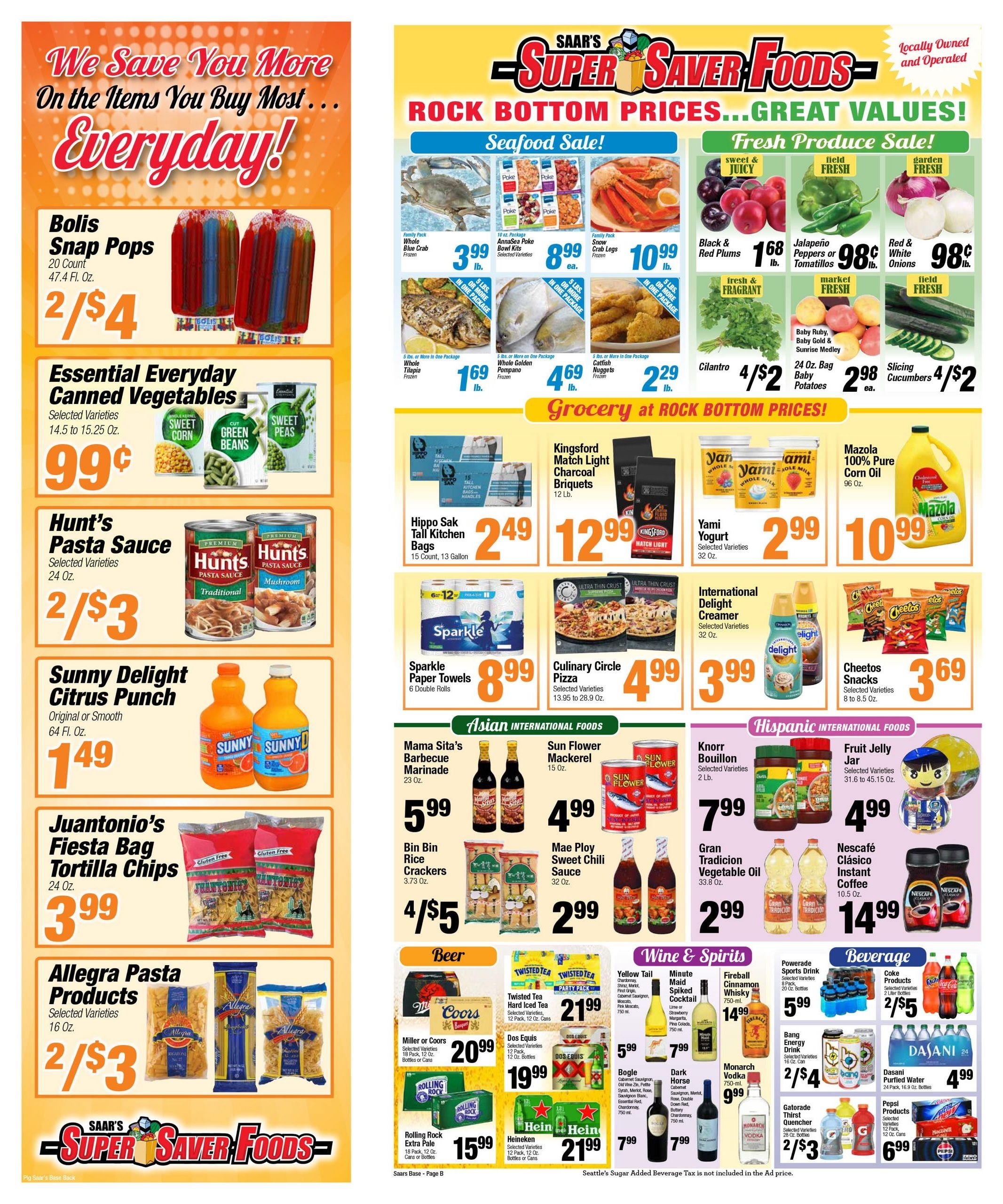 Super Saver Foods Weekly Ad August 5 - 11, 2026