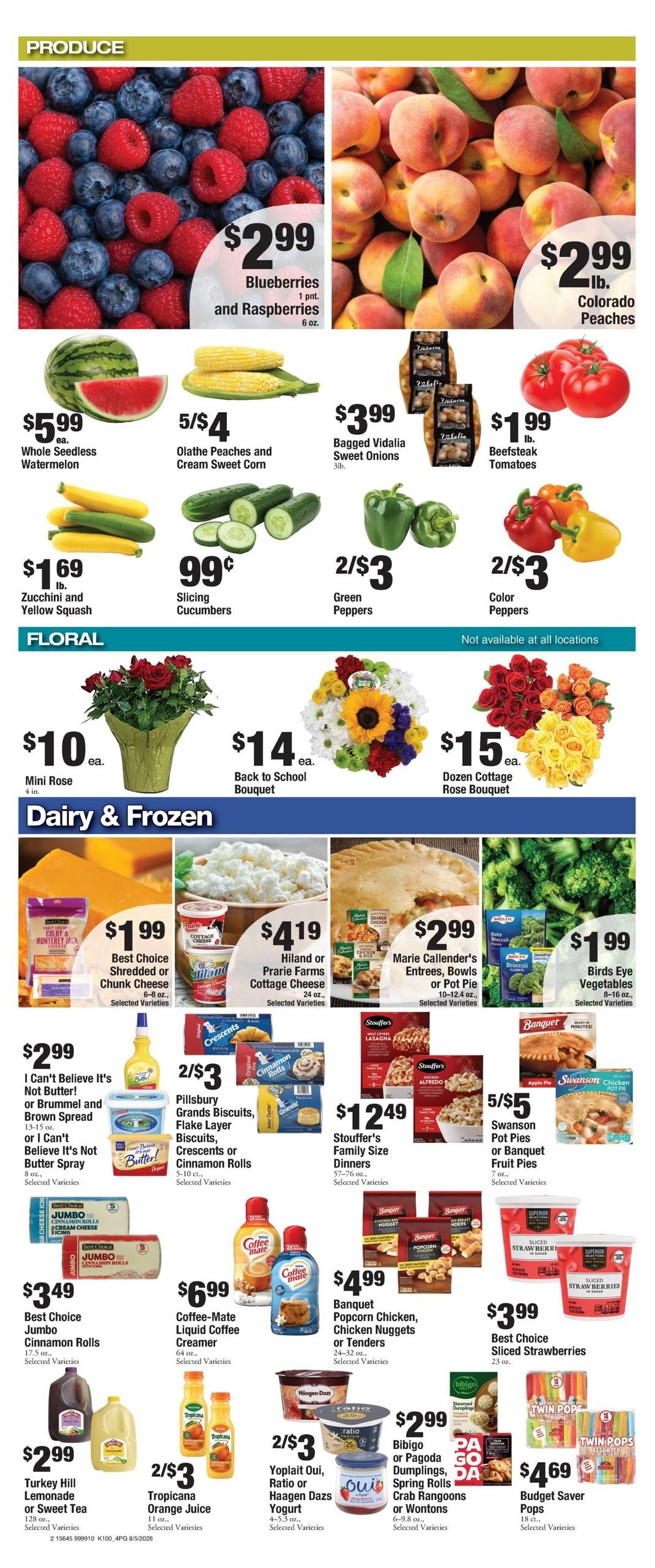 My Country Mart Weekly Ad August 4 - 10, 2026
