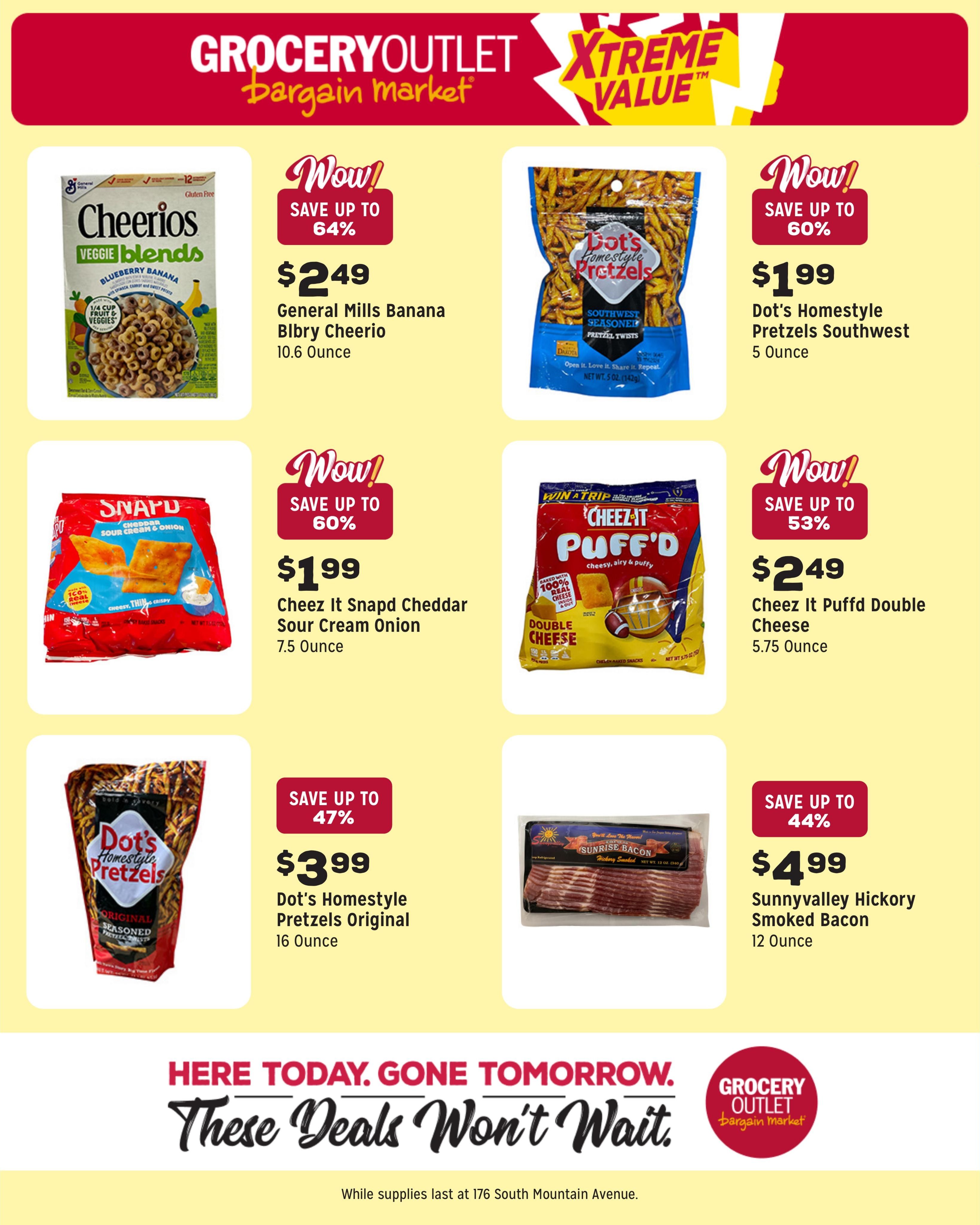 Grocery Outlet (Rancho Cucamonga–Upland Area, CA) Weekly Ad August 5 - 11, 2026