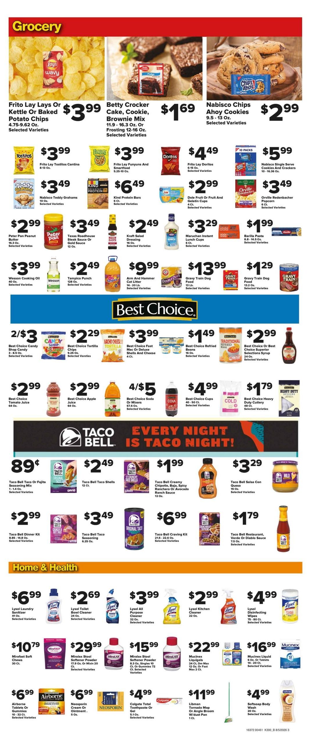 Hy-Klas Foods Weekly Ad August 5 - 11, 2026