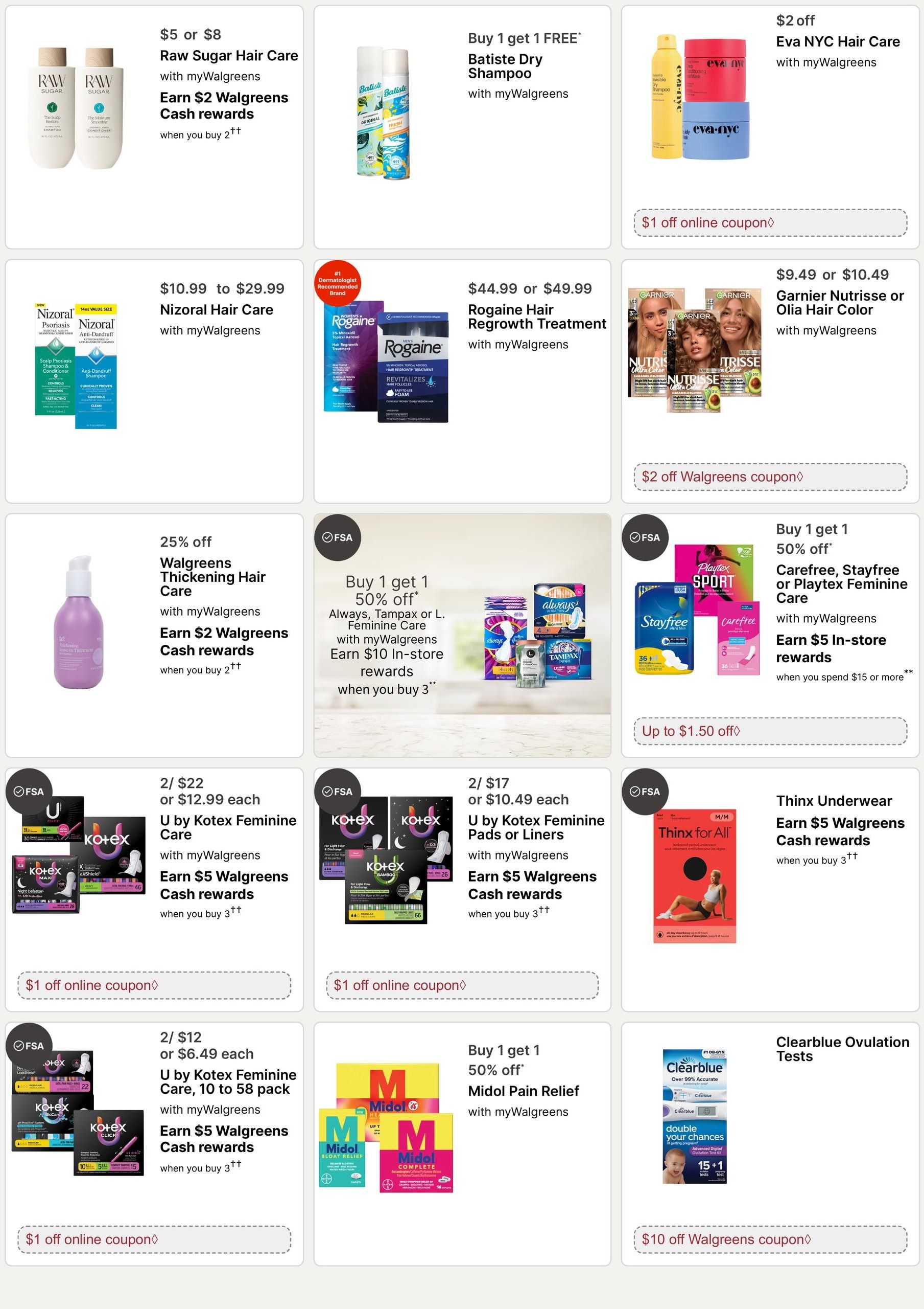 Walgreens (Huntington–Lufkin Area, TX) Weekly Ad August 9 - 15, 2026
