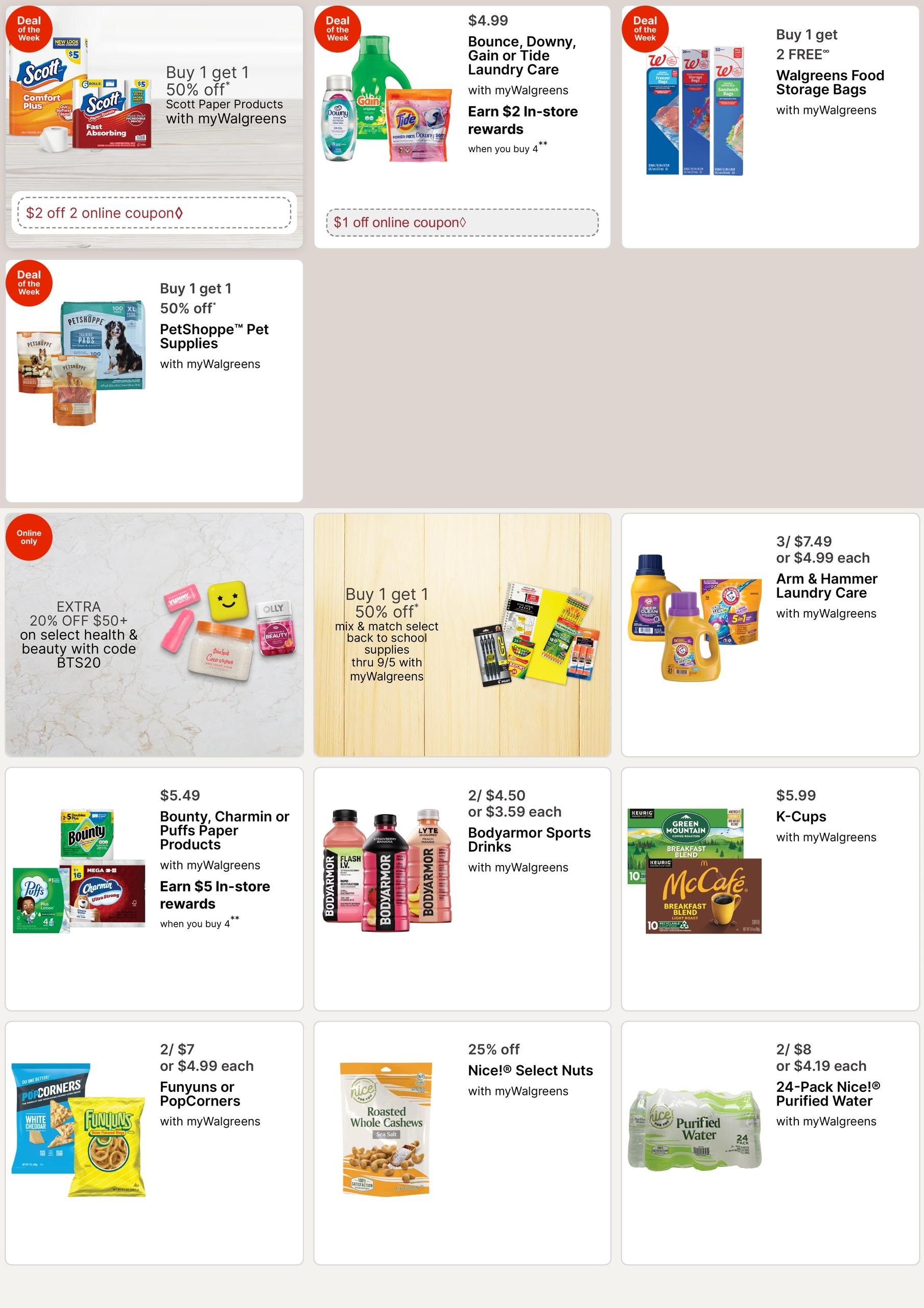 Walgreens (Huntington–Lufkin Area, TX) Weekly Ad August 9 - 15, 2026