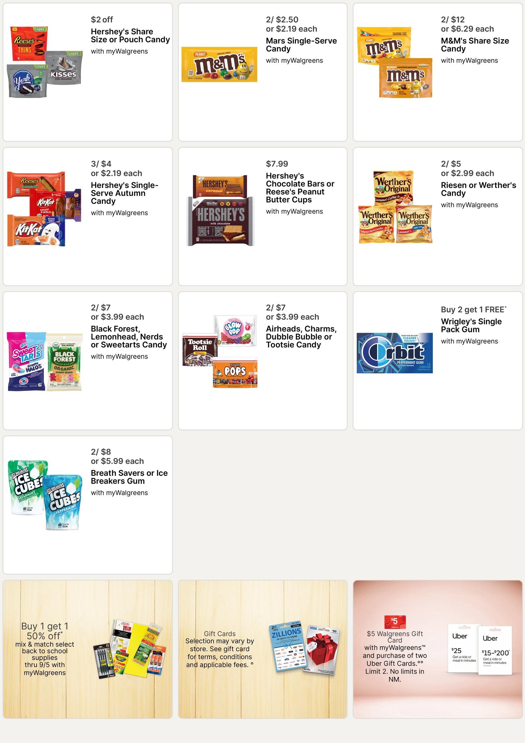 Walgreens (Huntington–Lufkin Area, TX) Weekly Ad August 9 - 15, 2026
