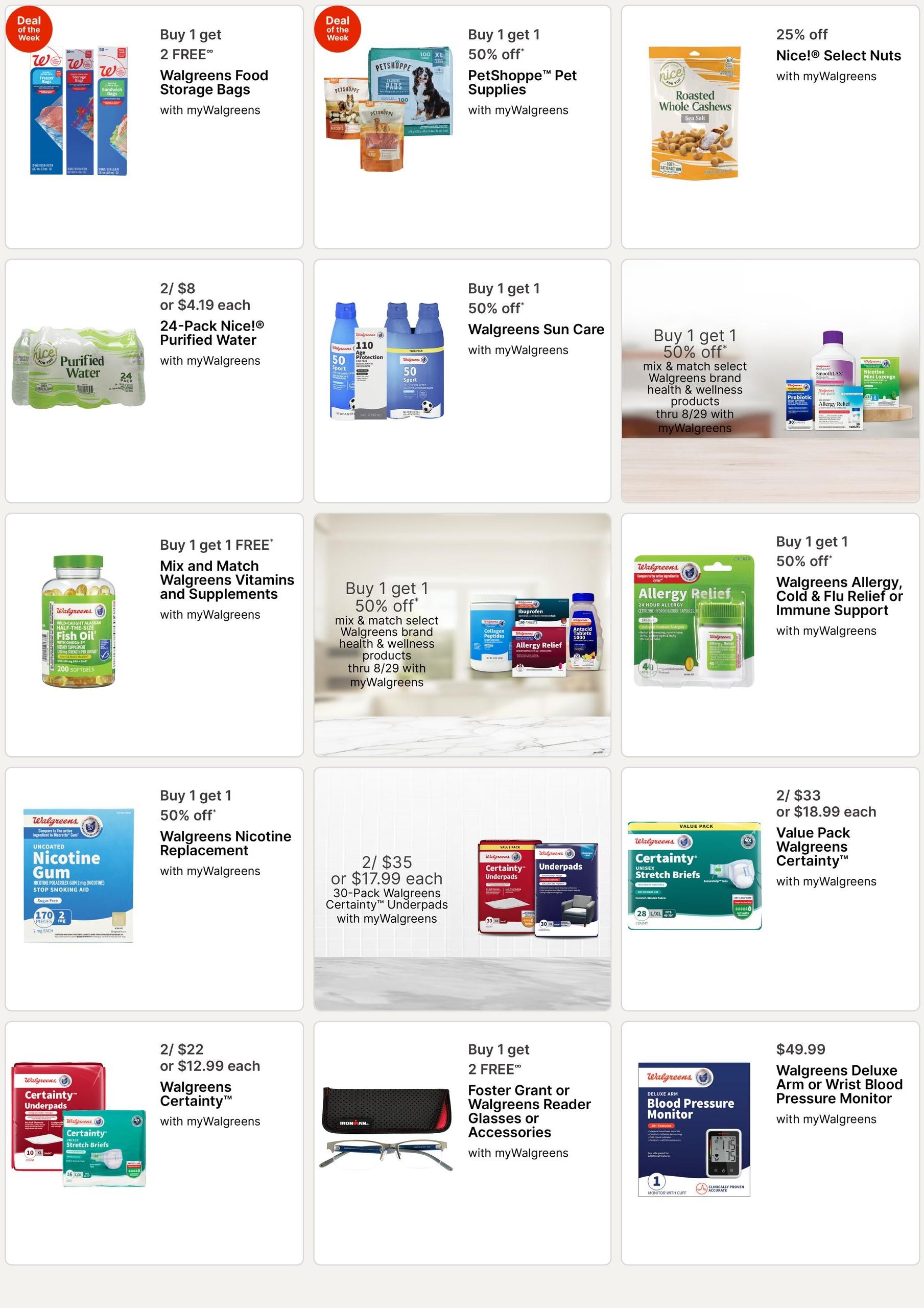 Walgreens (Huntington–Lufkin Area, TX) Weekly Ad August 9 - 15, 2026
