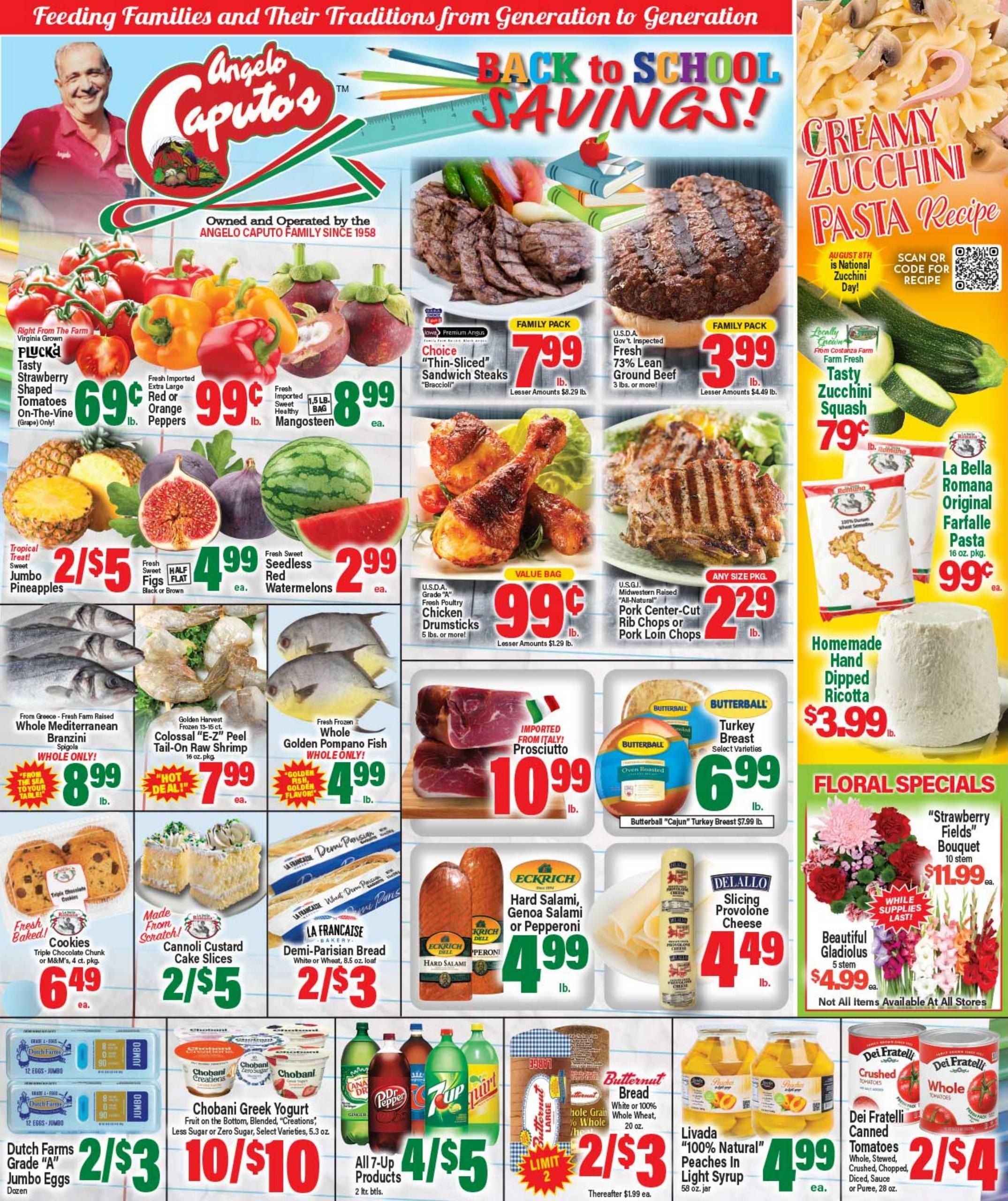Angelo Caputo's Fresh Market Weekly Ad August 5 - 11, 2026
