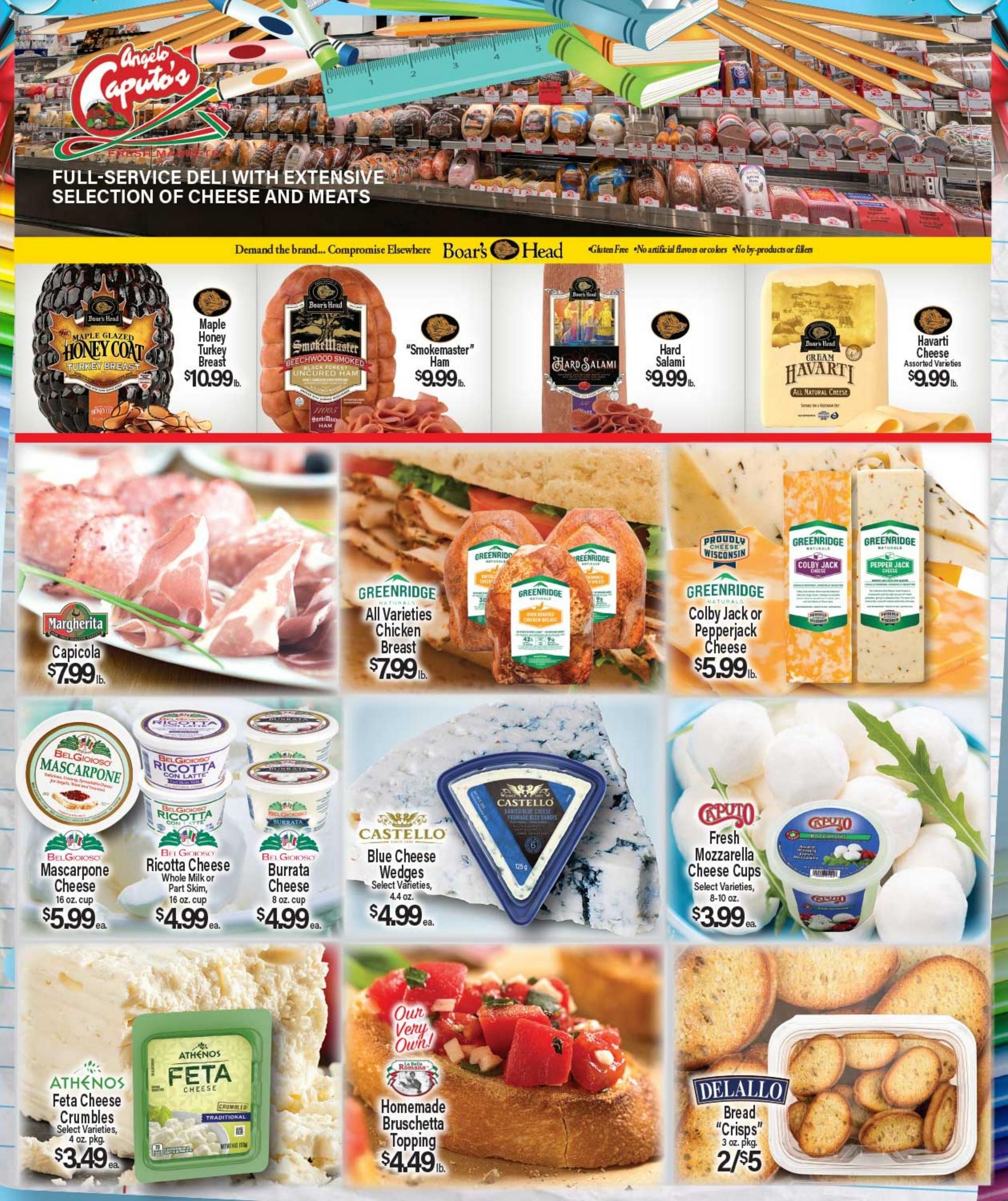 Angelo Caputo's Fresh Market Weekly Ad August 5 - 11, 2026