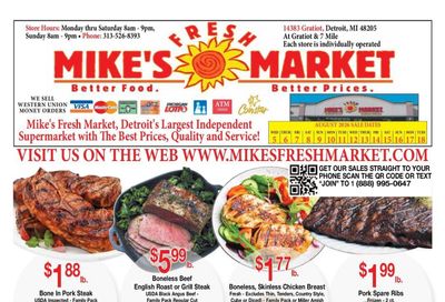 Mike's Fresh Market (Detroit–Warren Area, MI) Weekly Ad August 5 - 18, 2026