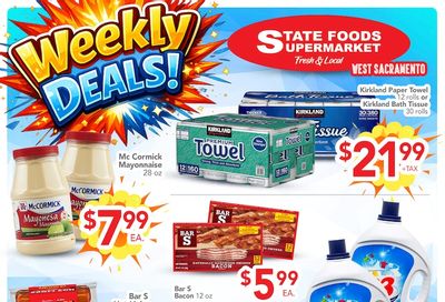 State Foods Supermarket (940 Sacramento Ave, West Sacramento, CA) Weekly Ad August 5 - 11, 2026