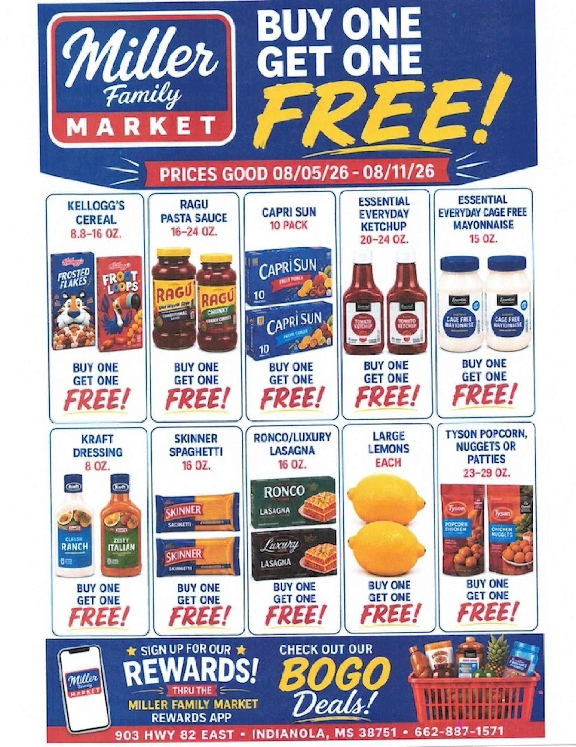 Sunflower Food Store (Shoppers Value Foods) Weekly Ad August 5 - 11, 2026