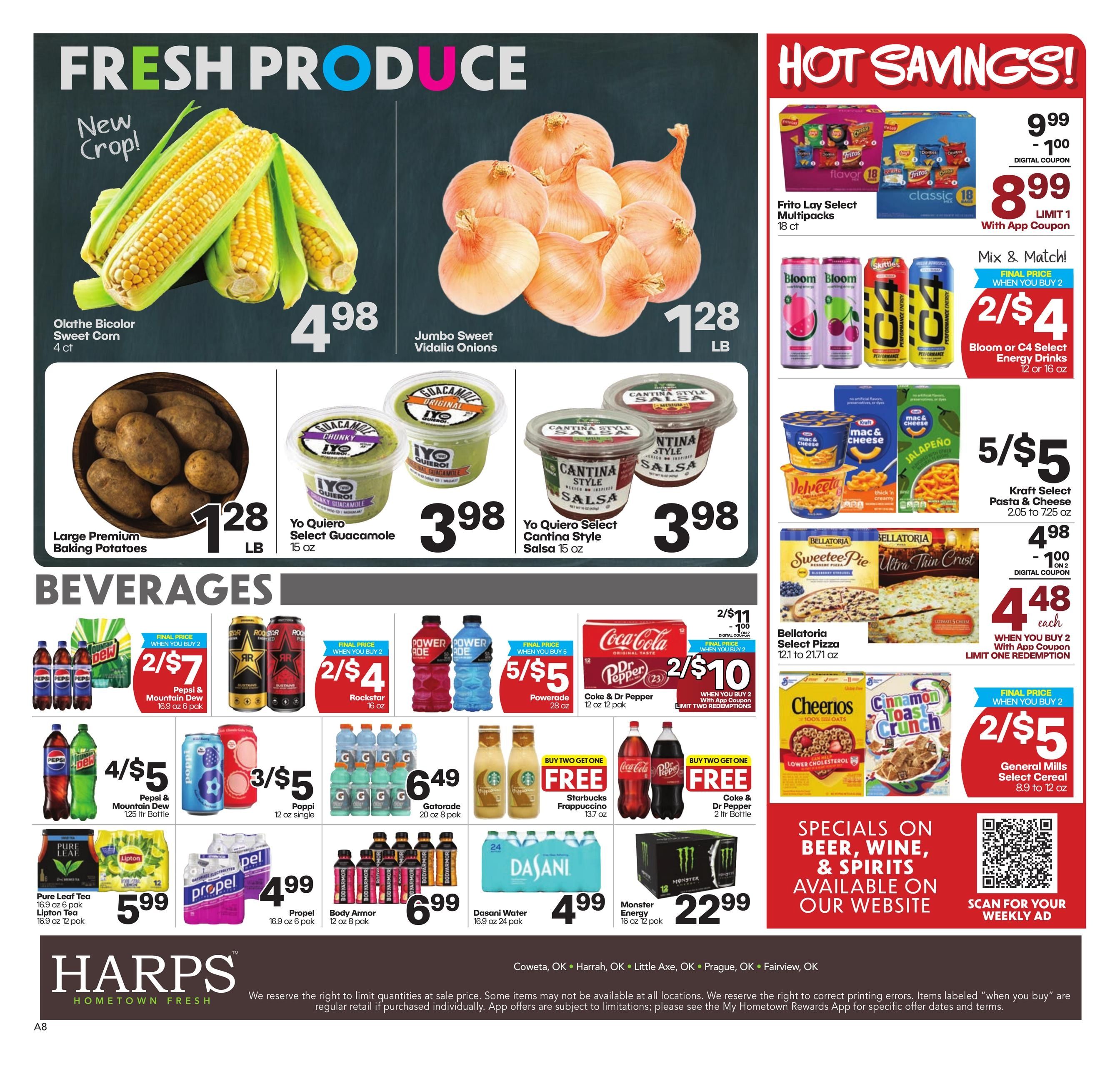 Harps Foods (Norman–Noble Area, OK) Weekly Ad August 5 - 11, 2026