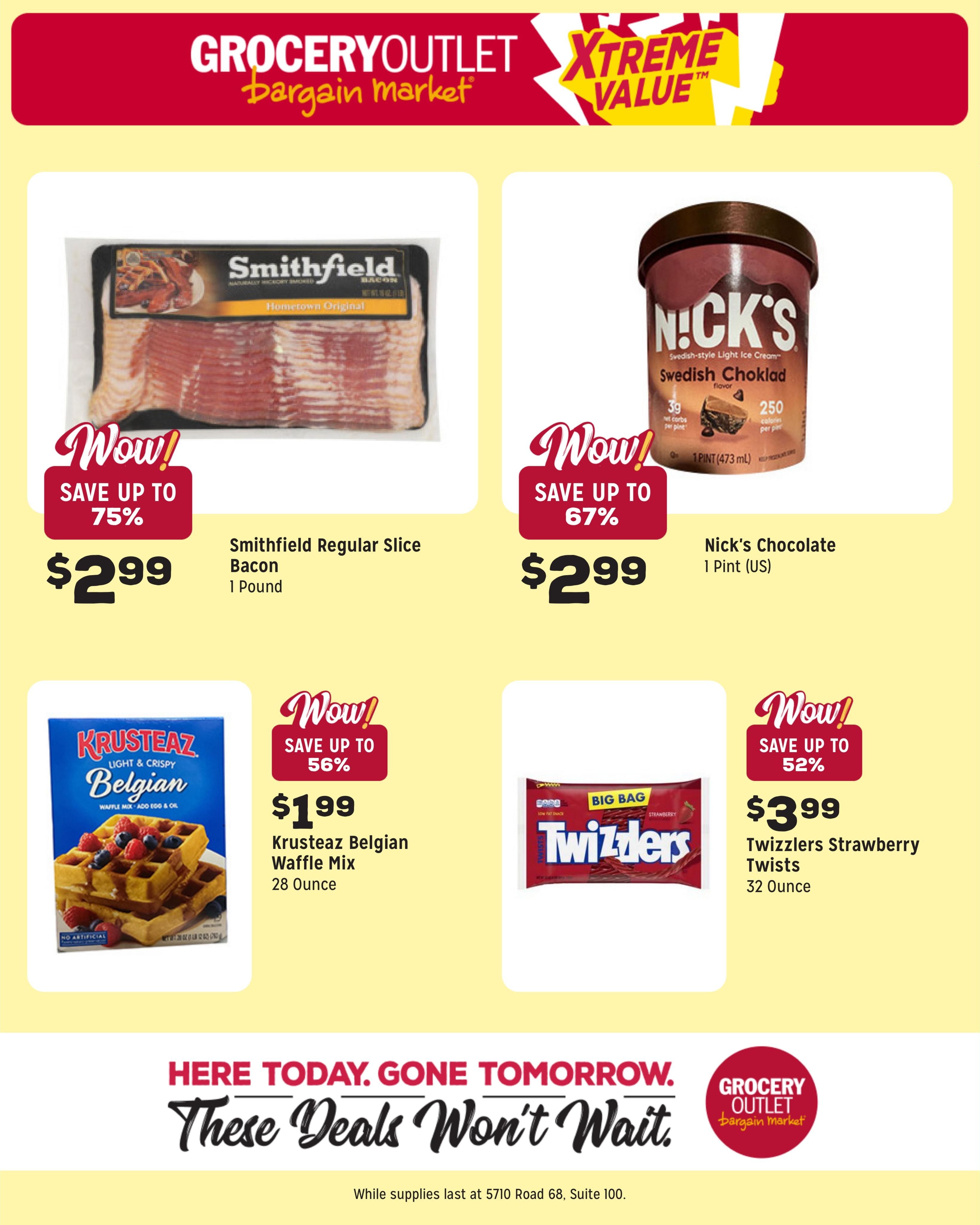 Grocery Outlet (Pasco–Eltopia Area, WA) Weekly Ad August 5 - 11, 2026