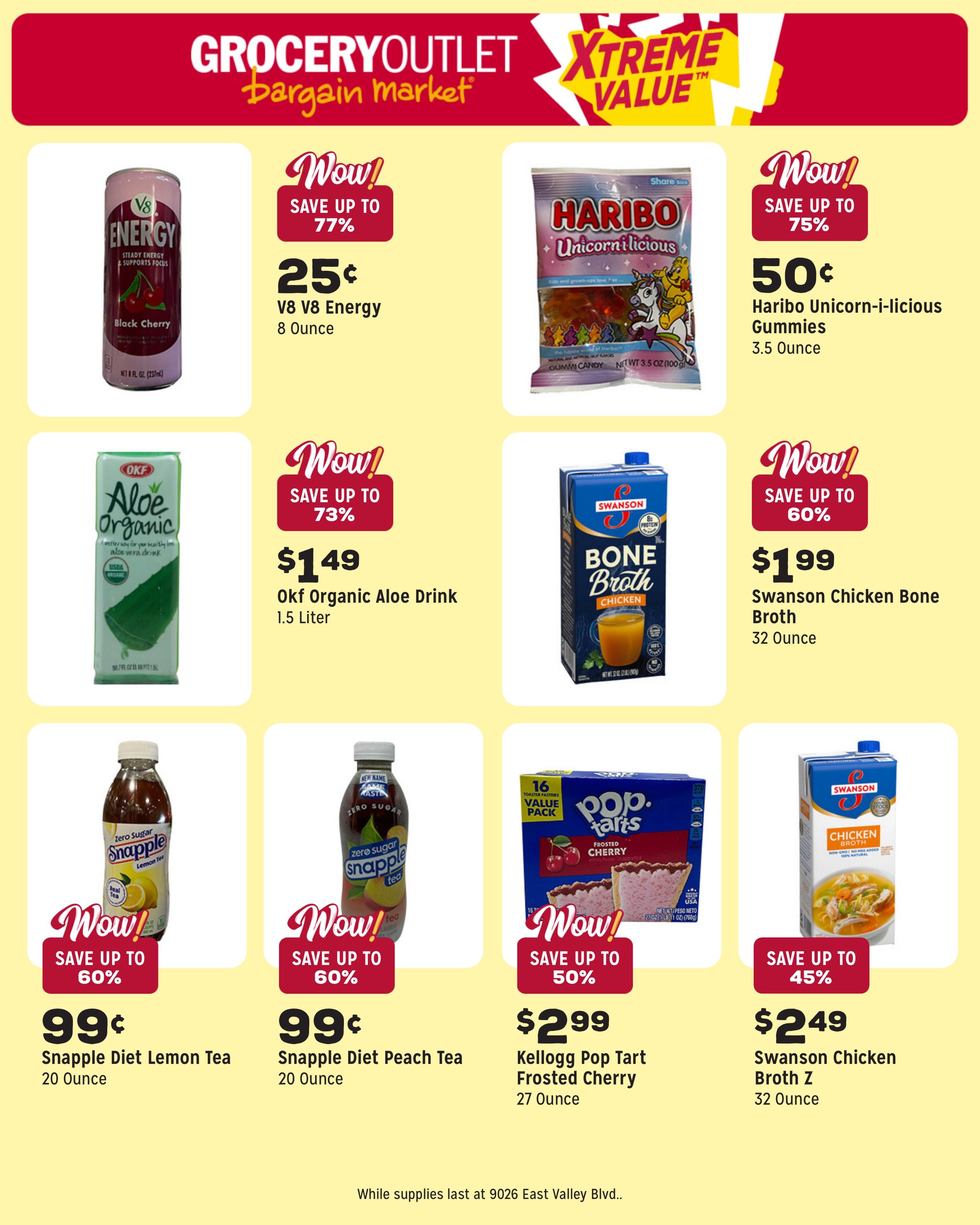 Grocery Outlet (El Monte–Monterey Park Area, CA) Weekly Ad August 5 - 11, 2026