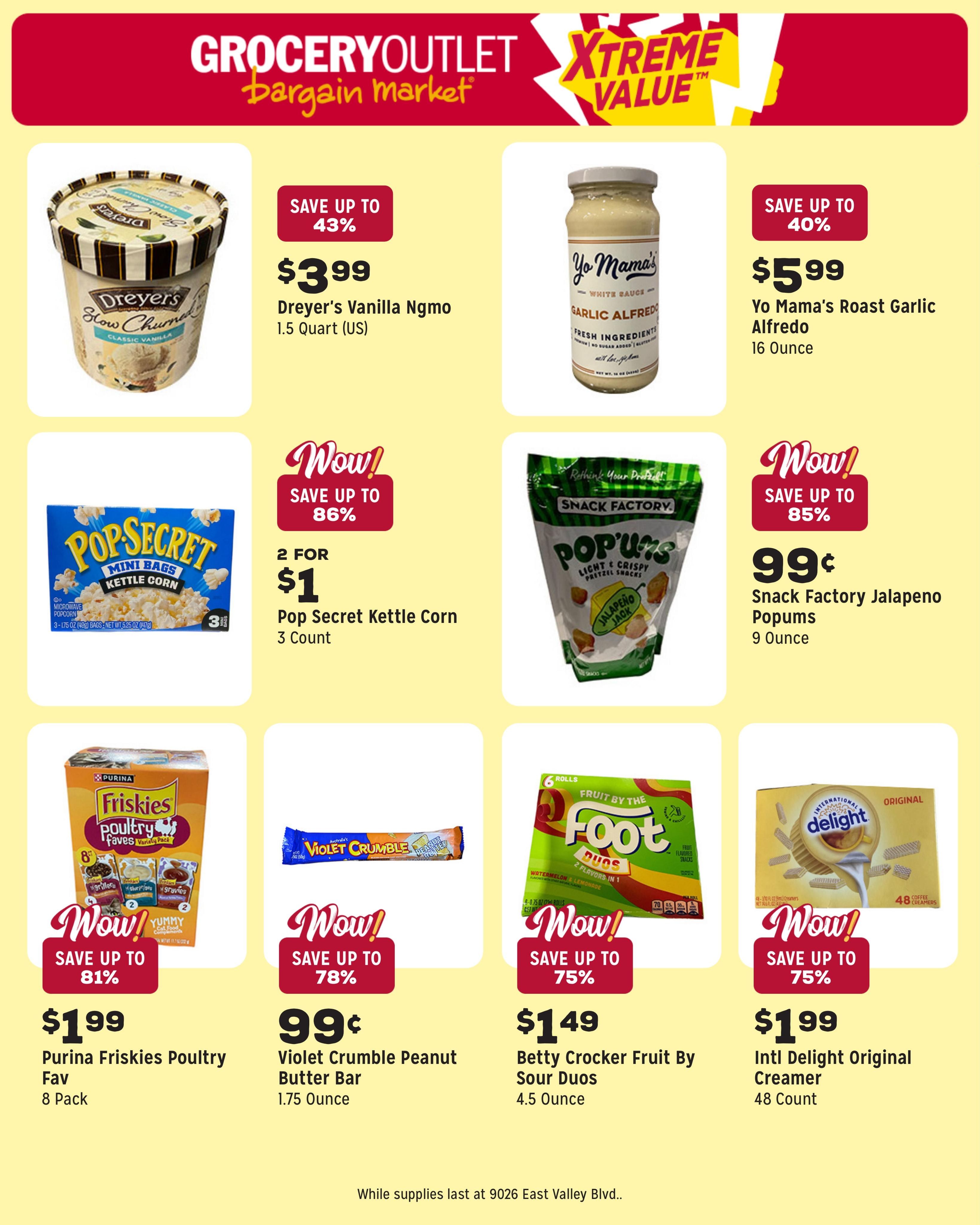 Grocery Outlet (El Monte–Monterey Park Area, CA) Weekly Ad August 5 - 11, 2026