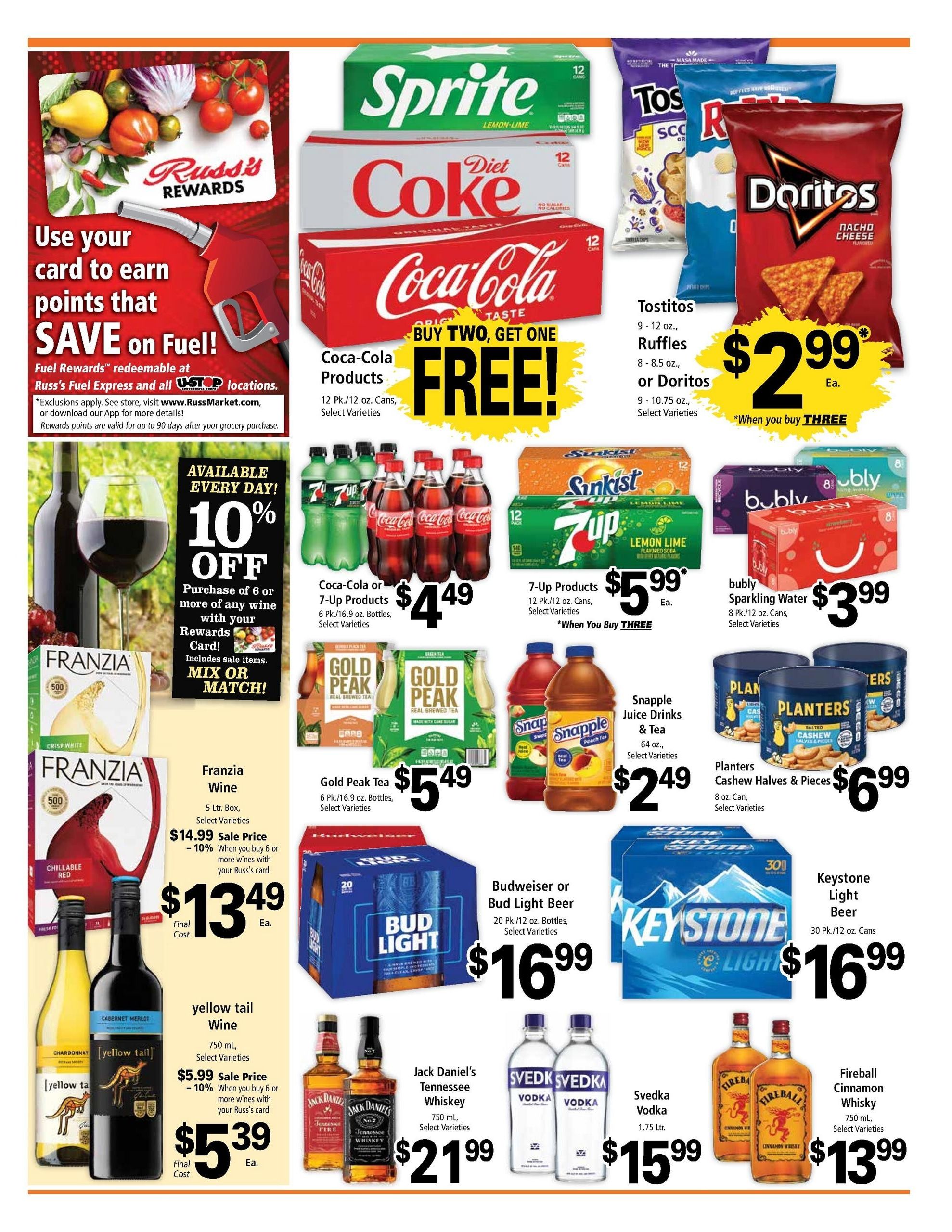 Russ's Market Weekly Ad August 5 - 11, 2026