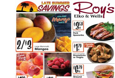 Roy's Fresh Meat and Produce Weekly Ad August 5 - 11, 2026