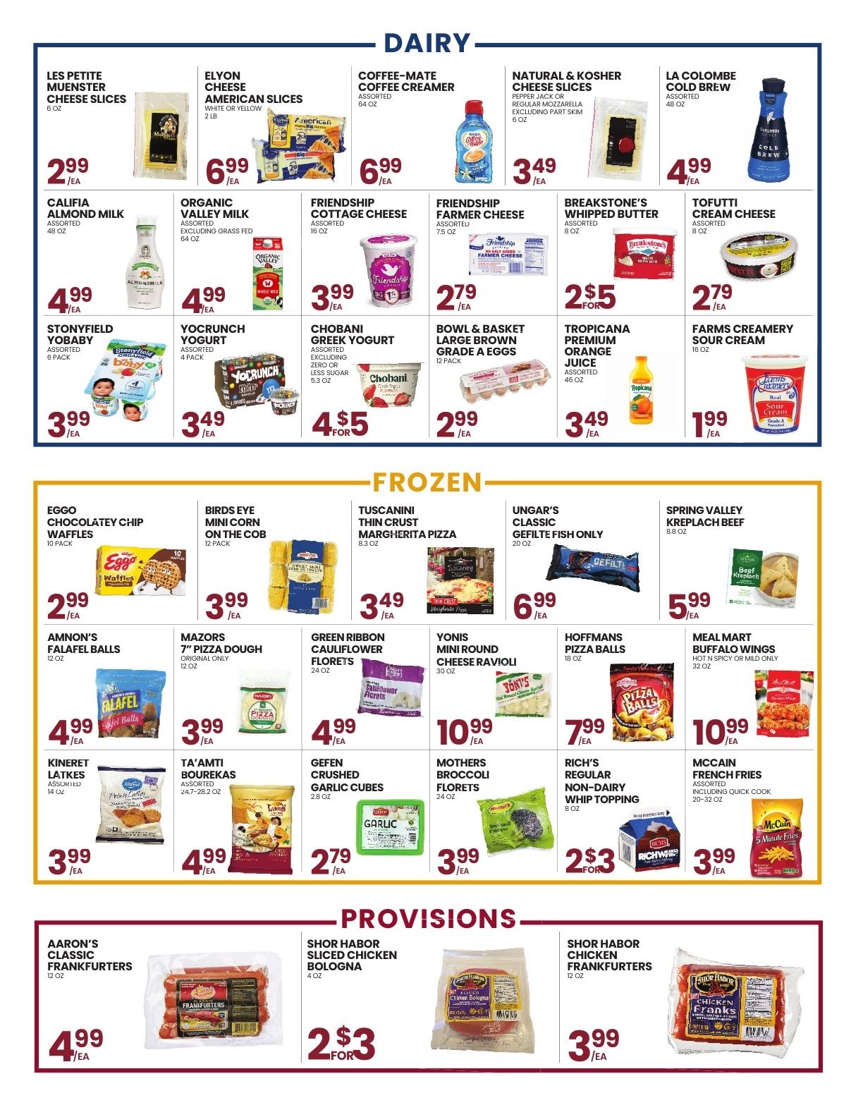 Aron's Kissena Farms Weekly Ad August 2 - 7, 2026