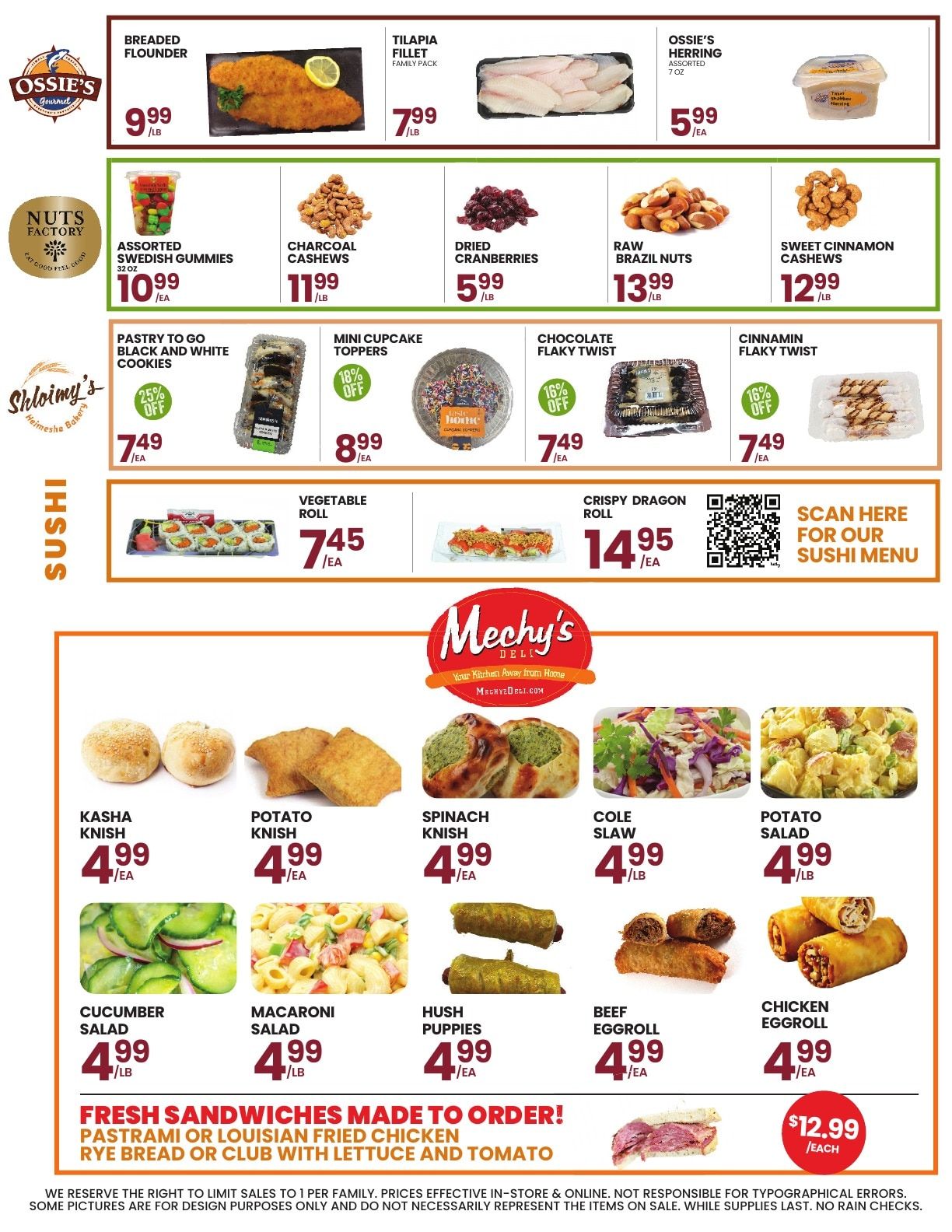 Aron's Kissena Farms Weekly Ad August 2 - 7, 2026