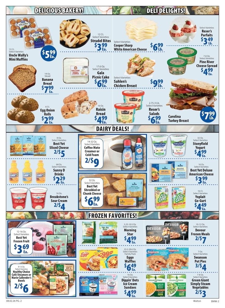 Big M Supermarkets (Walton, NY) Weekly Ad August 2 - 8, 2026