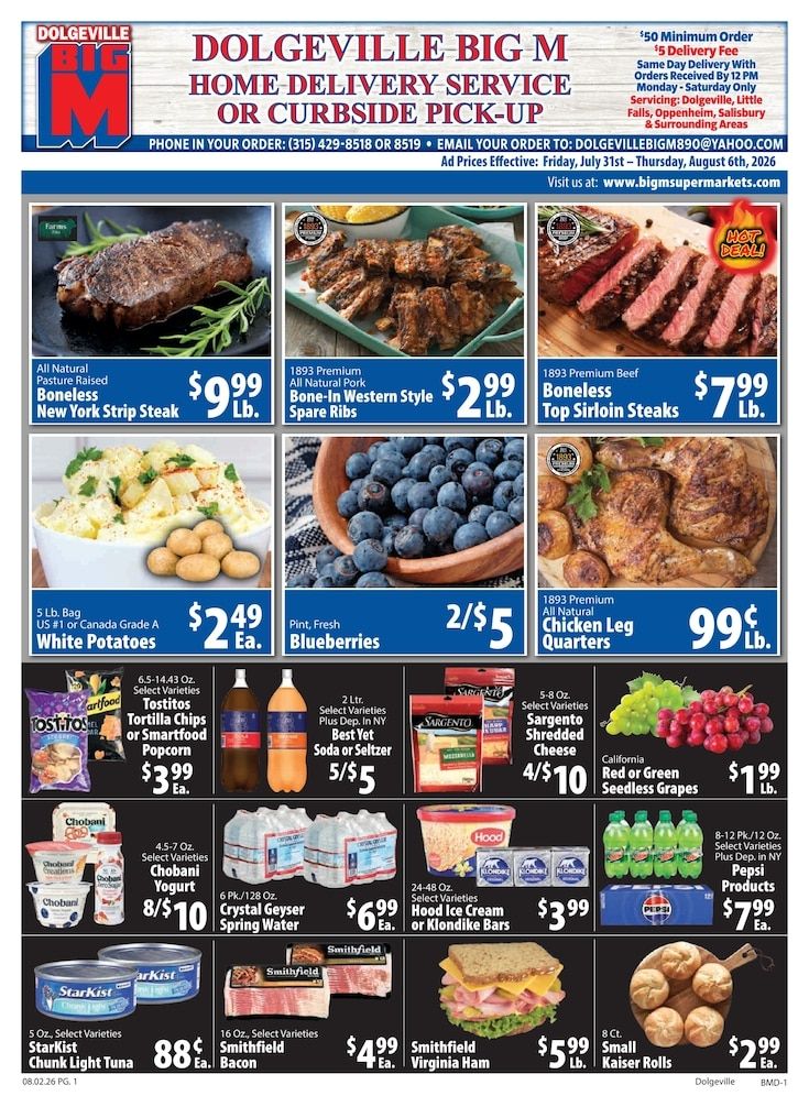Big M Supermarkets (New York) Weekly Ad July 31 - August 6, 2026