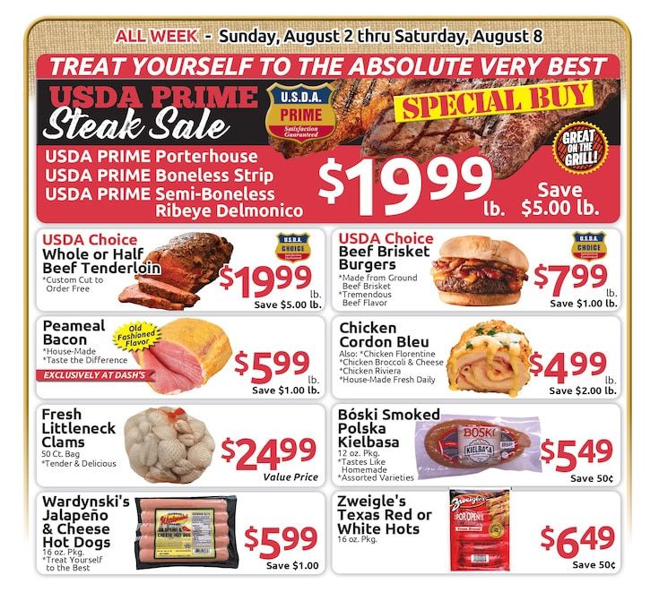 Dash's Market Weekly Ad August 2 - 8, 2026