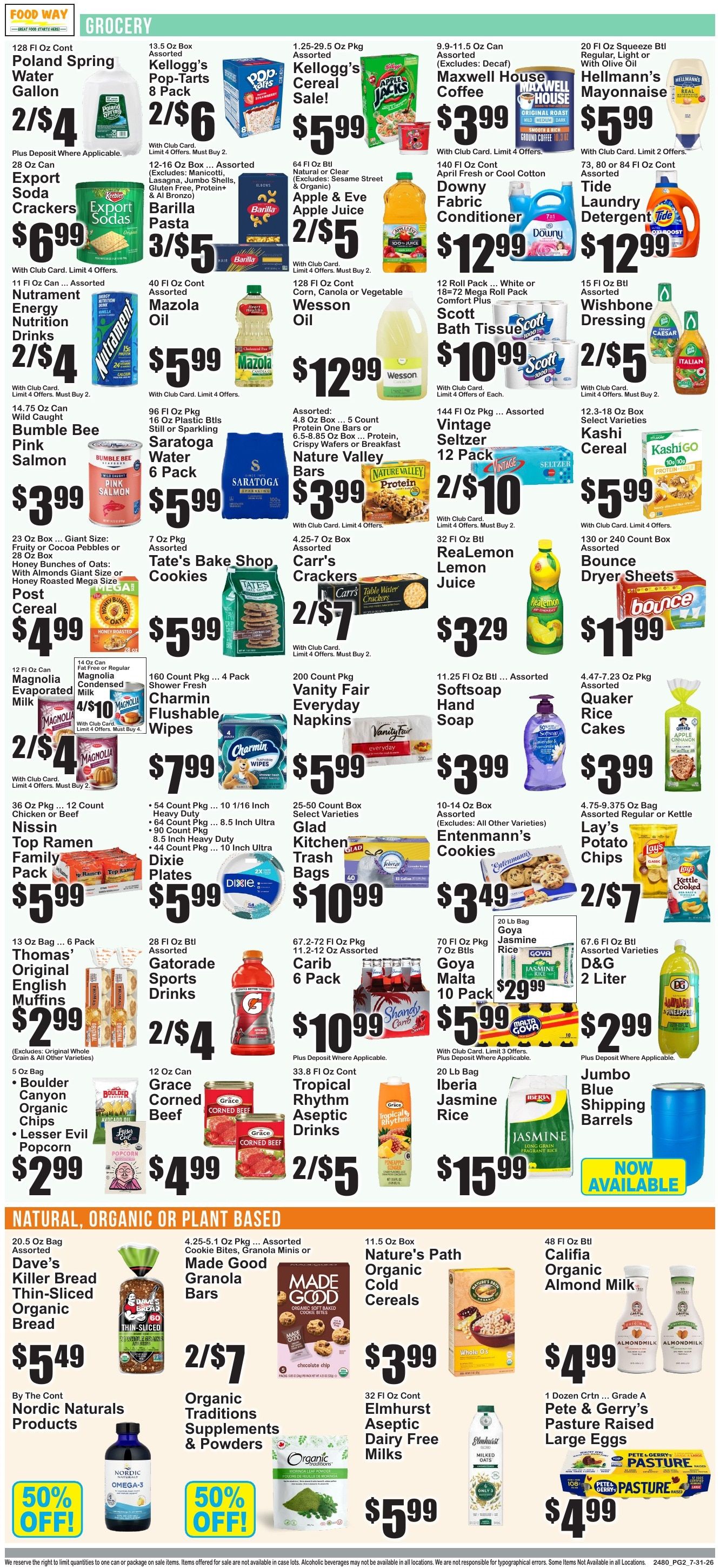 Food Way Weekly Ad July 31 - August 6, 2026