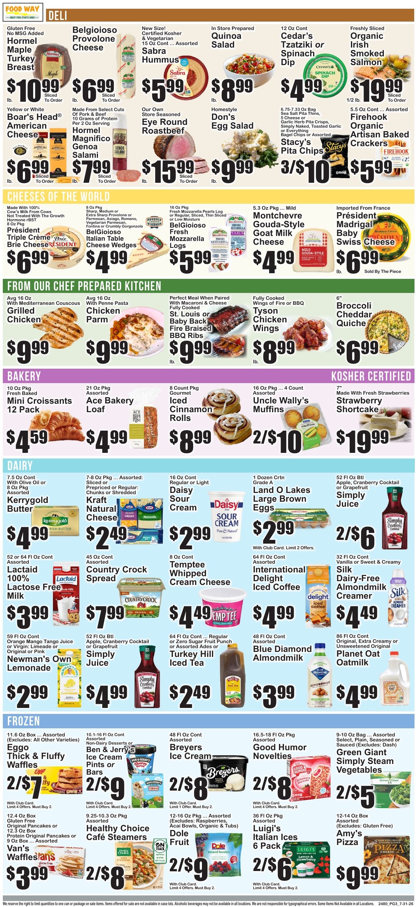 Food Way Weekly Ad July 31 - August 6, 2026