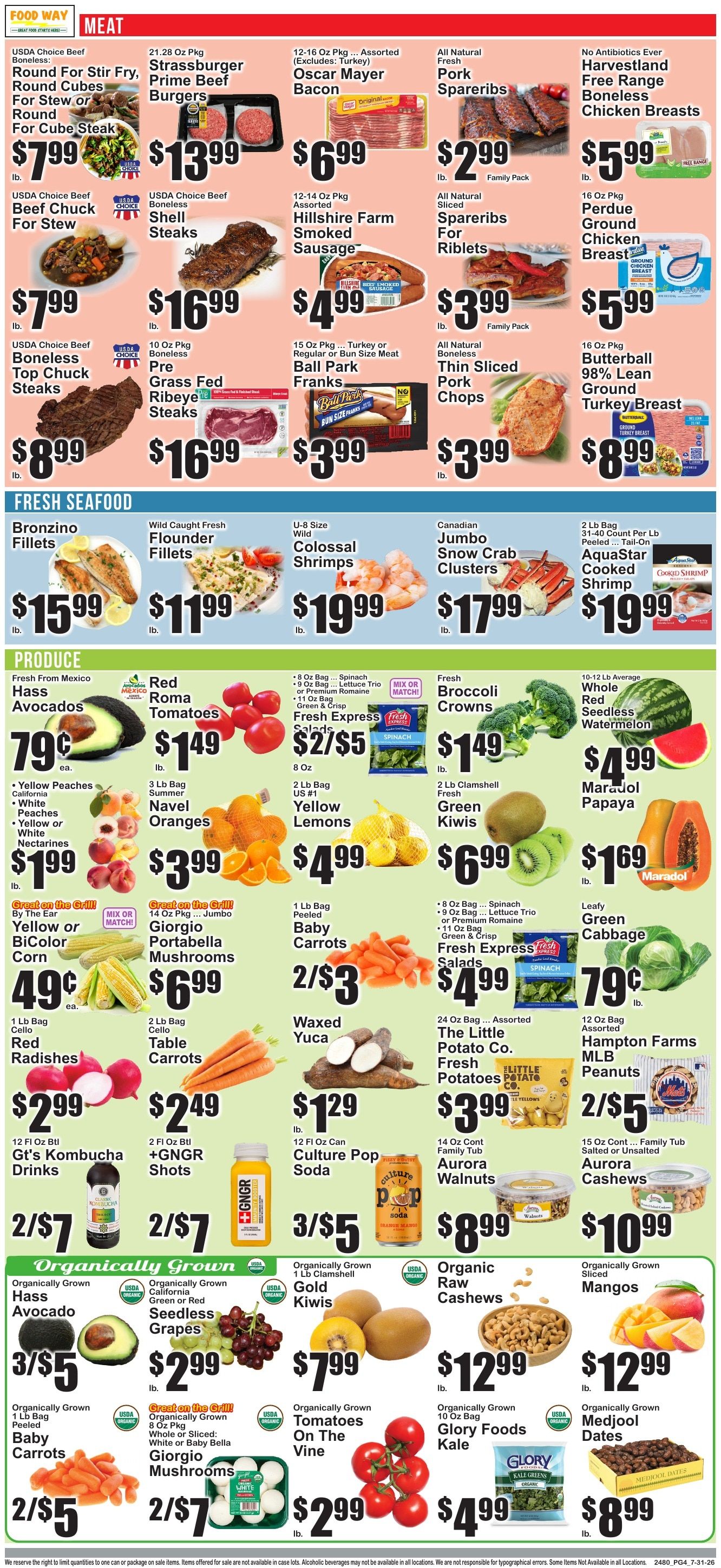 Food Way Weekly Ad July 31 - August 6, 2026