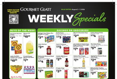 Gourmet Glatt Weekly Ad August 1 - 7, 2026