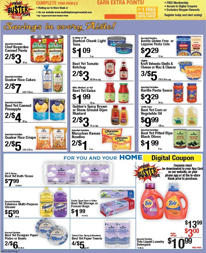 South Dayton Supermarket Weekly Ad August 3 - 9, 2026