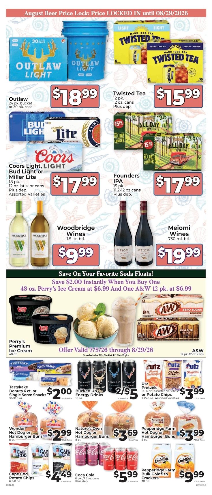 Grand Union (12 S Main St & Norton Pl, Rutland, VT) Weekly Ad August 2 - 8, 2026