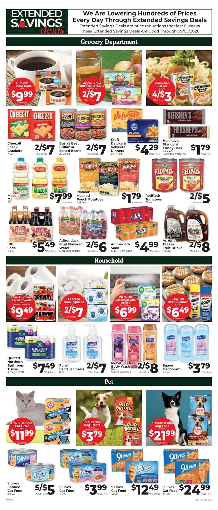 Grand Union (12 S Main St & Norton Pl, Rutland, VT) Weekly Ad August 2 - 8, 2026