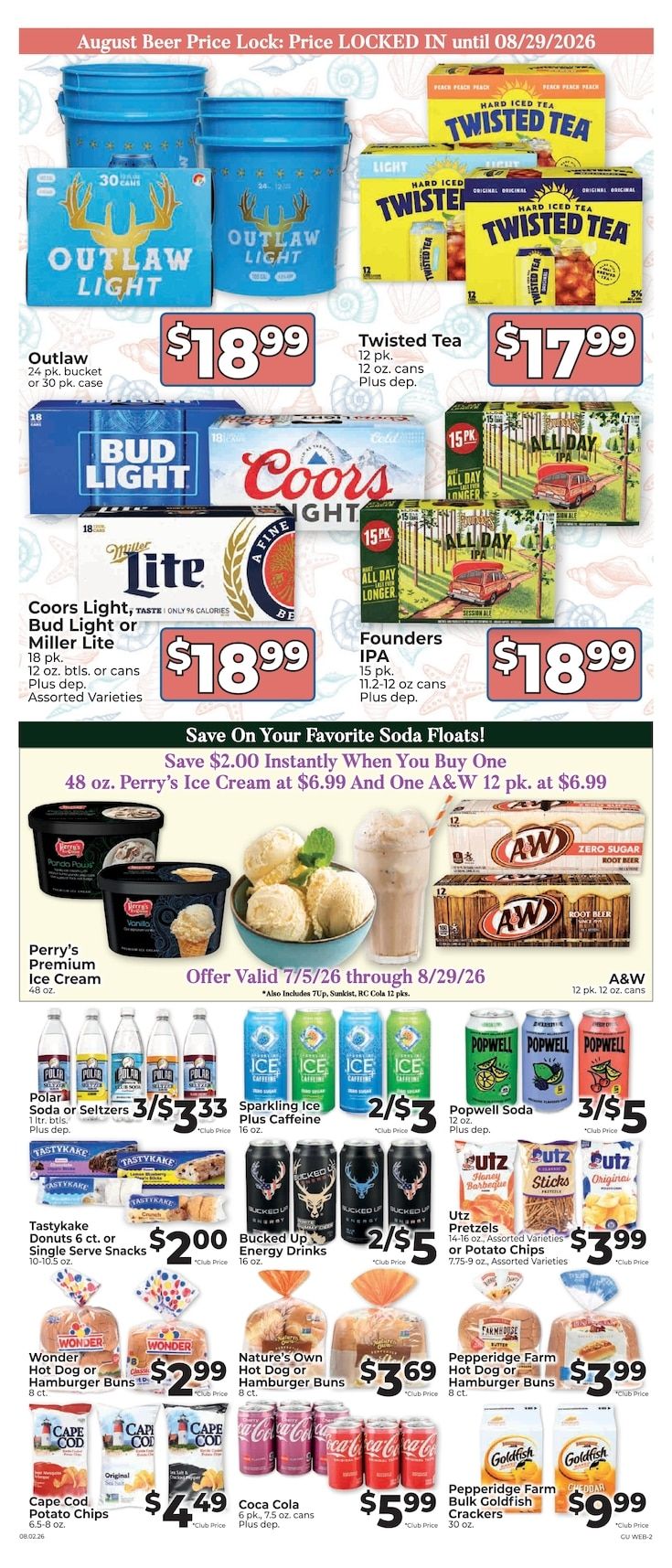 Grand Union (New York) Weekly Ad August 2 - 8, 2026