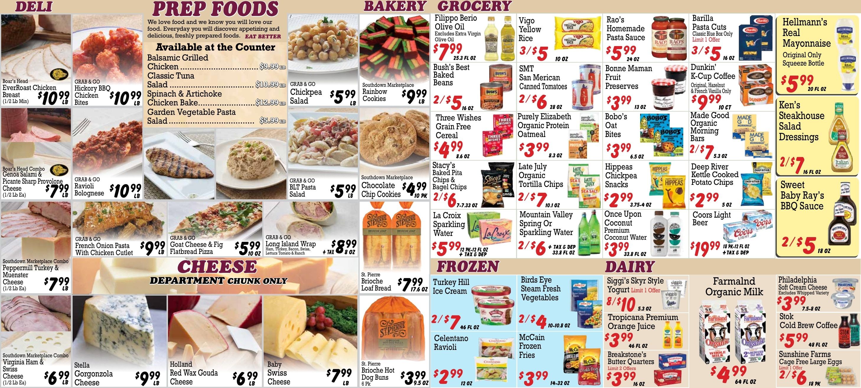 Southdown Marketplace (New York) Weekly Ad July 31 - August 6, 2026