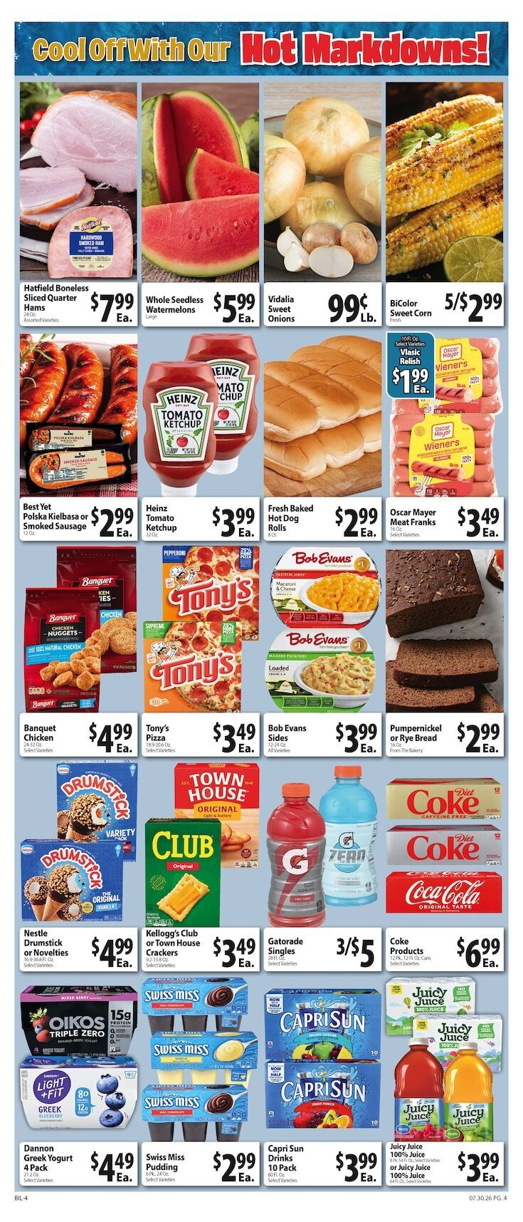 Tom's Riverside Weekly Ad July 30 - August 5, 2026