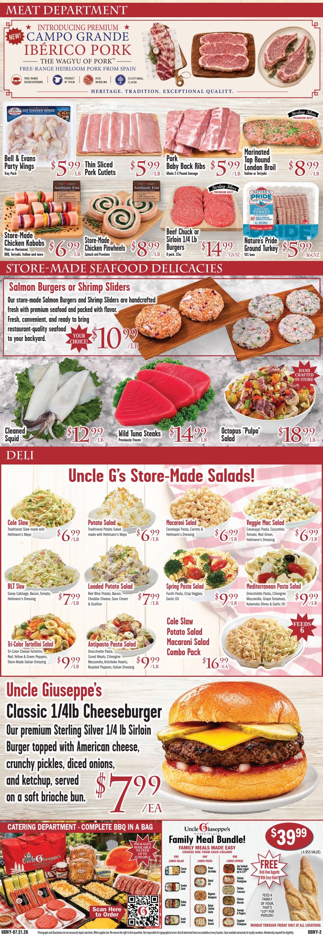 Uncle Giuseppe's Marketplace Weekly Ad July 31 - August 6, 2026