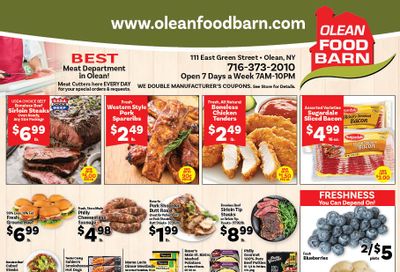 Olean Food Barn Weekly Ad August 2 - 8, 2026