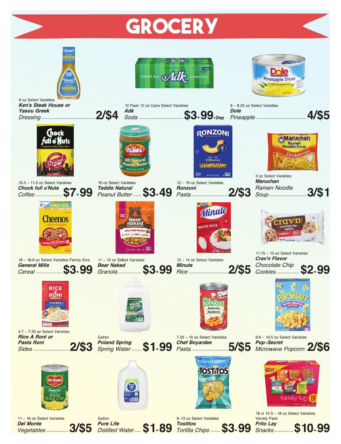 Wayland Food Mart Weekly Ad August 3 - 9, 2026