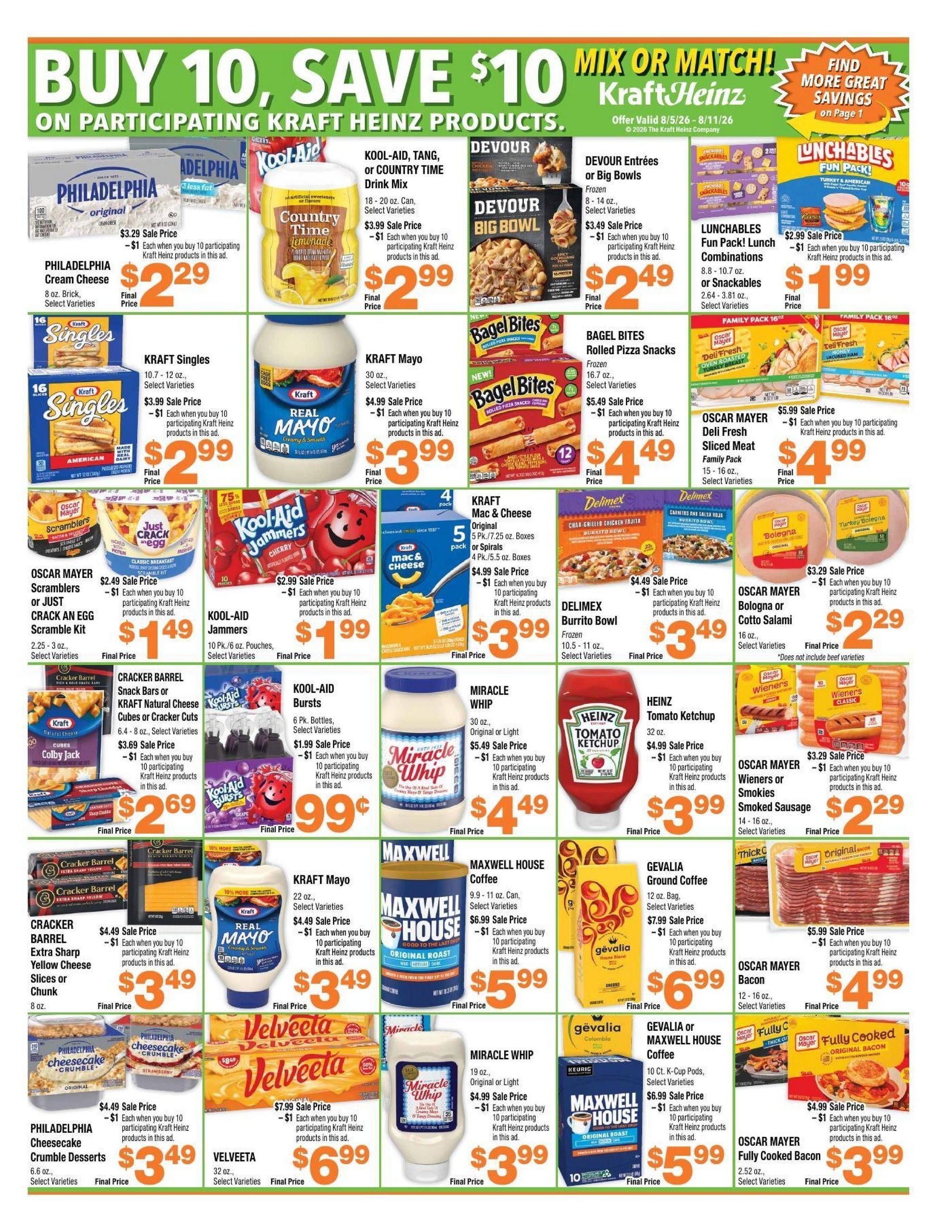 Grand Central Apple Market Weekly Ad August 5 - 11, 2026