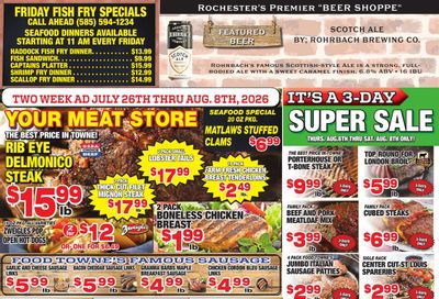 Food Towne Market Weekly Ad July 26 - August 8, 2026