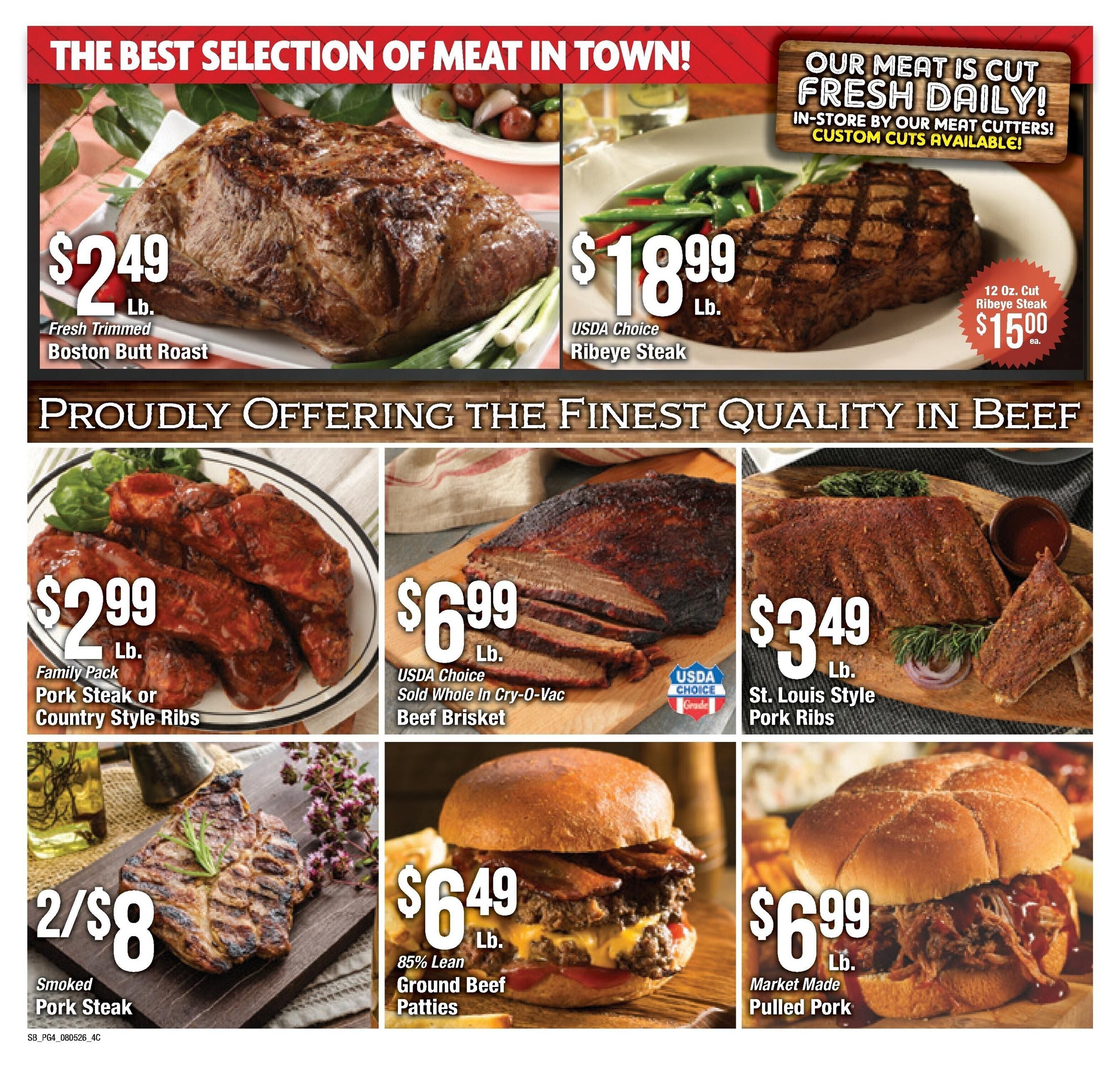 Sweet Springs Market Weekly Ad August 5 - 11, 2026