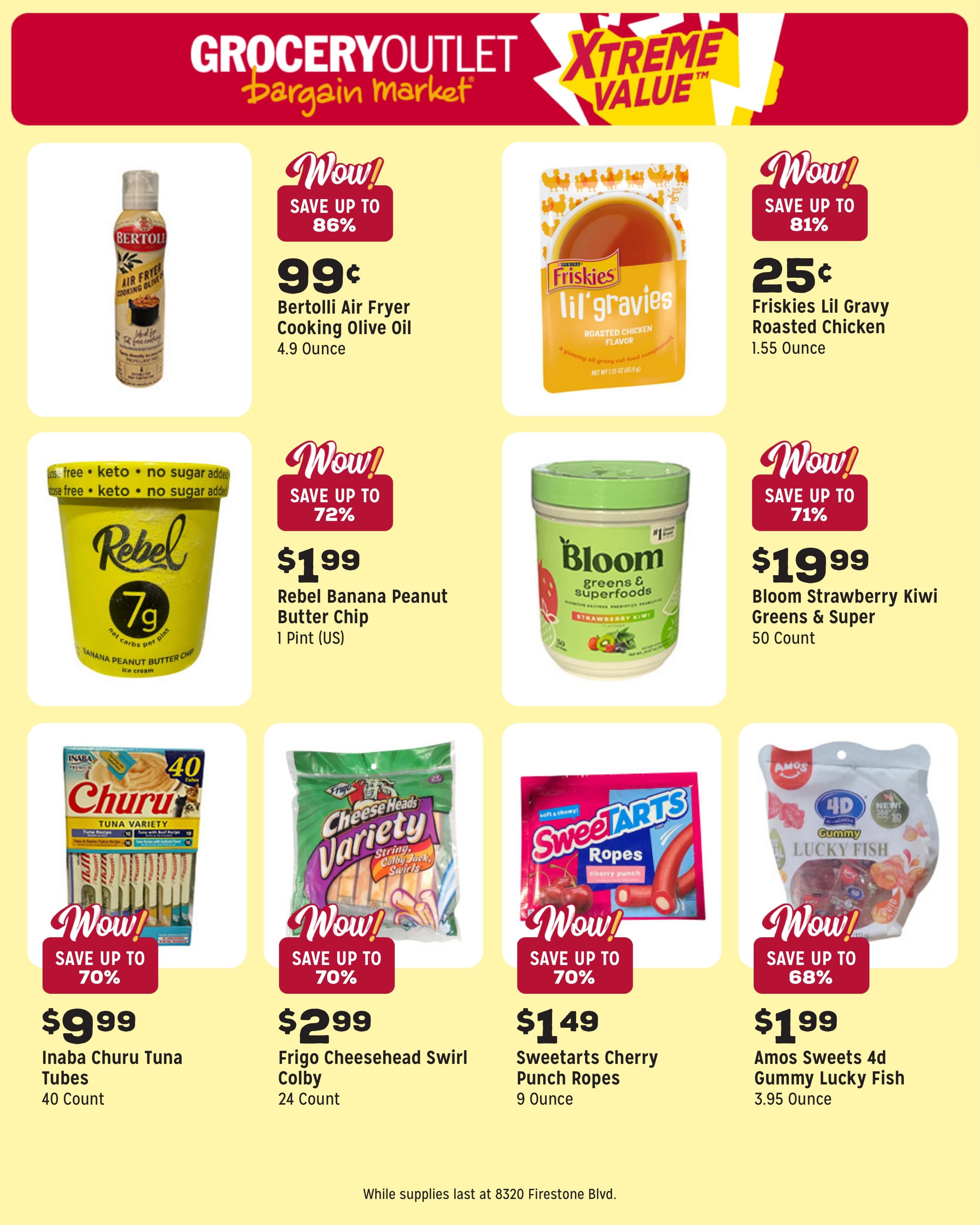Grocery Outlet (Downey Area, CA) Weekly Ad August 5 - 11, 2026