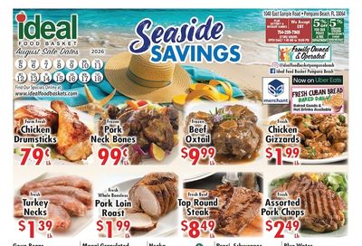 Ideal Food Basket (1040 E Sample Rd, Pompano Beach, FL) Weekly Ad August 12 - 18, 2026