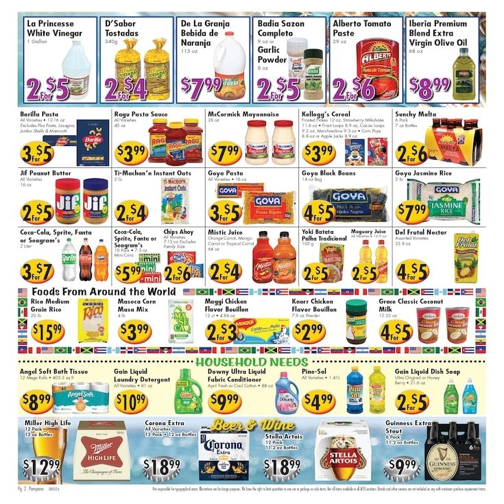 Ideal Food Basket (1040 E Sample Rd, Pompano Beach, FL) Weekly Ad August 12 - 18, 2026